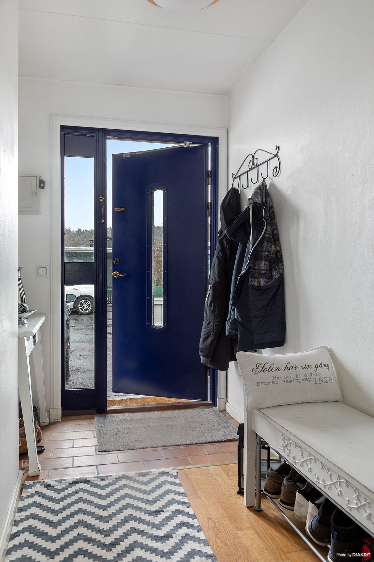 Välkomnande och trevlig hall.