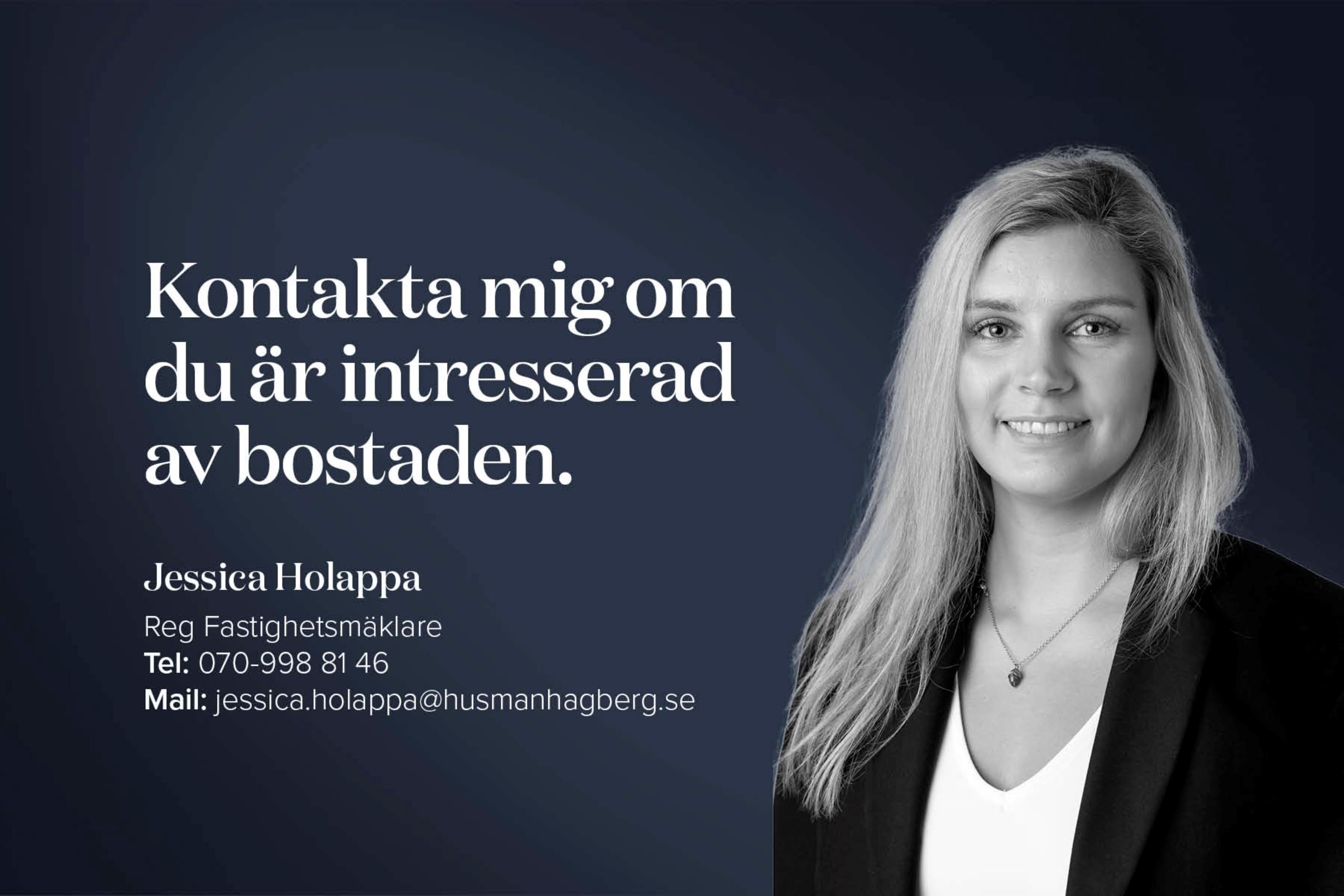 Kontakta mig om du är intresserad