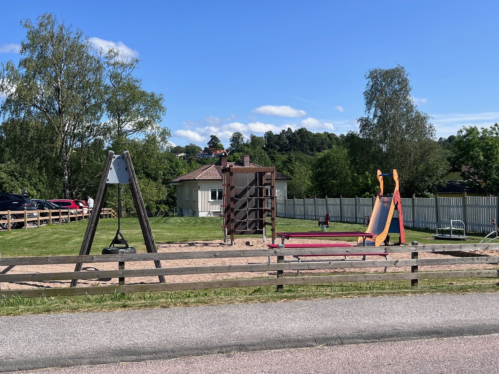 Lekplats i närområdet