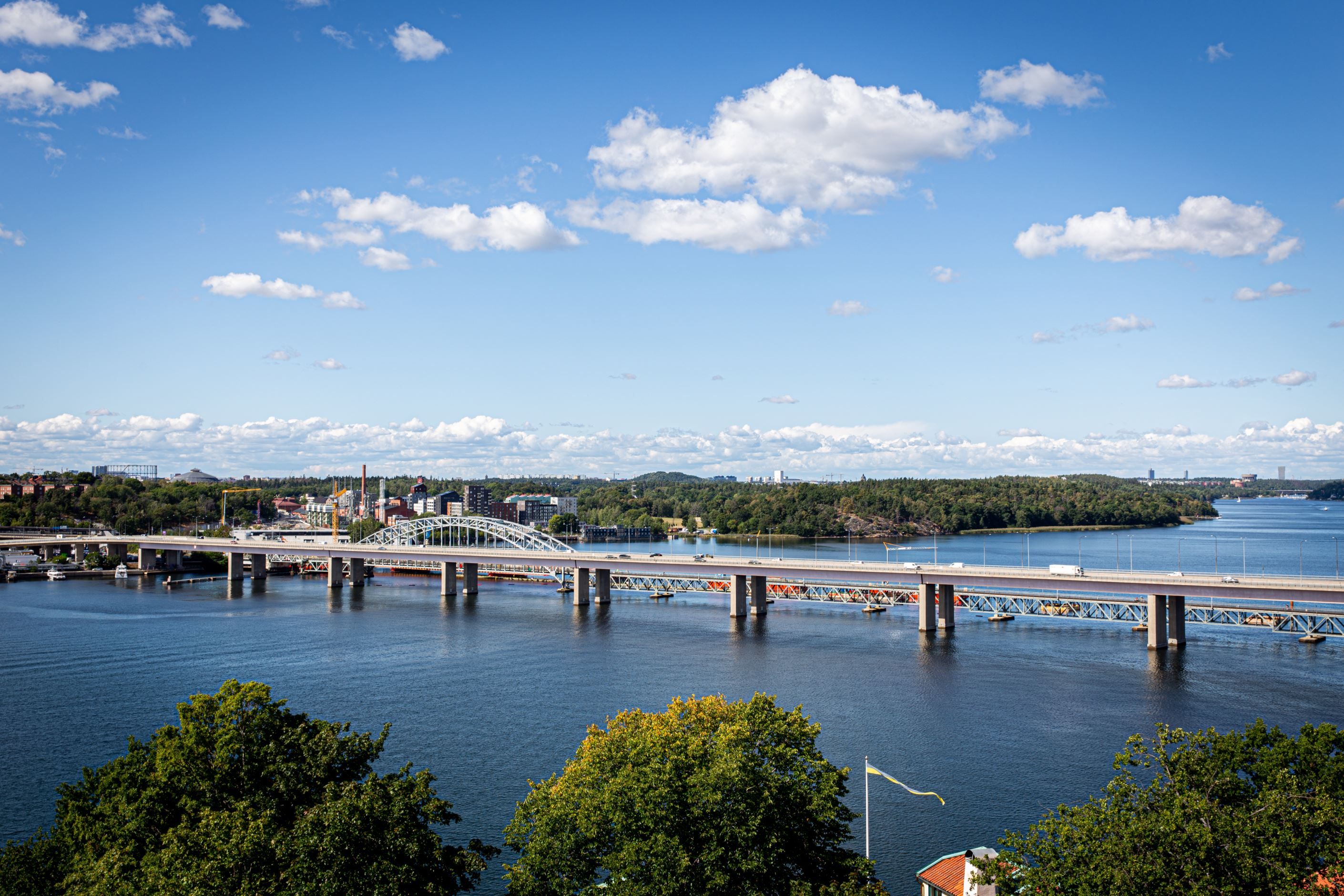 Ett stenkast till innerstan från Lidingö