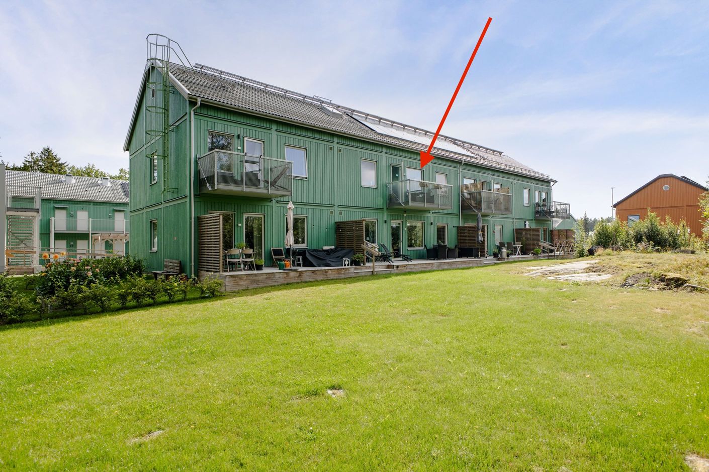 Huset från baksidan