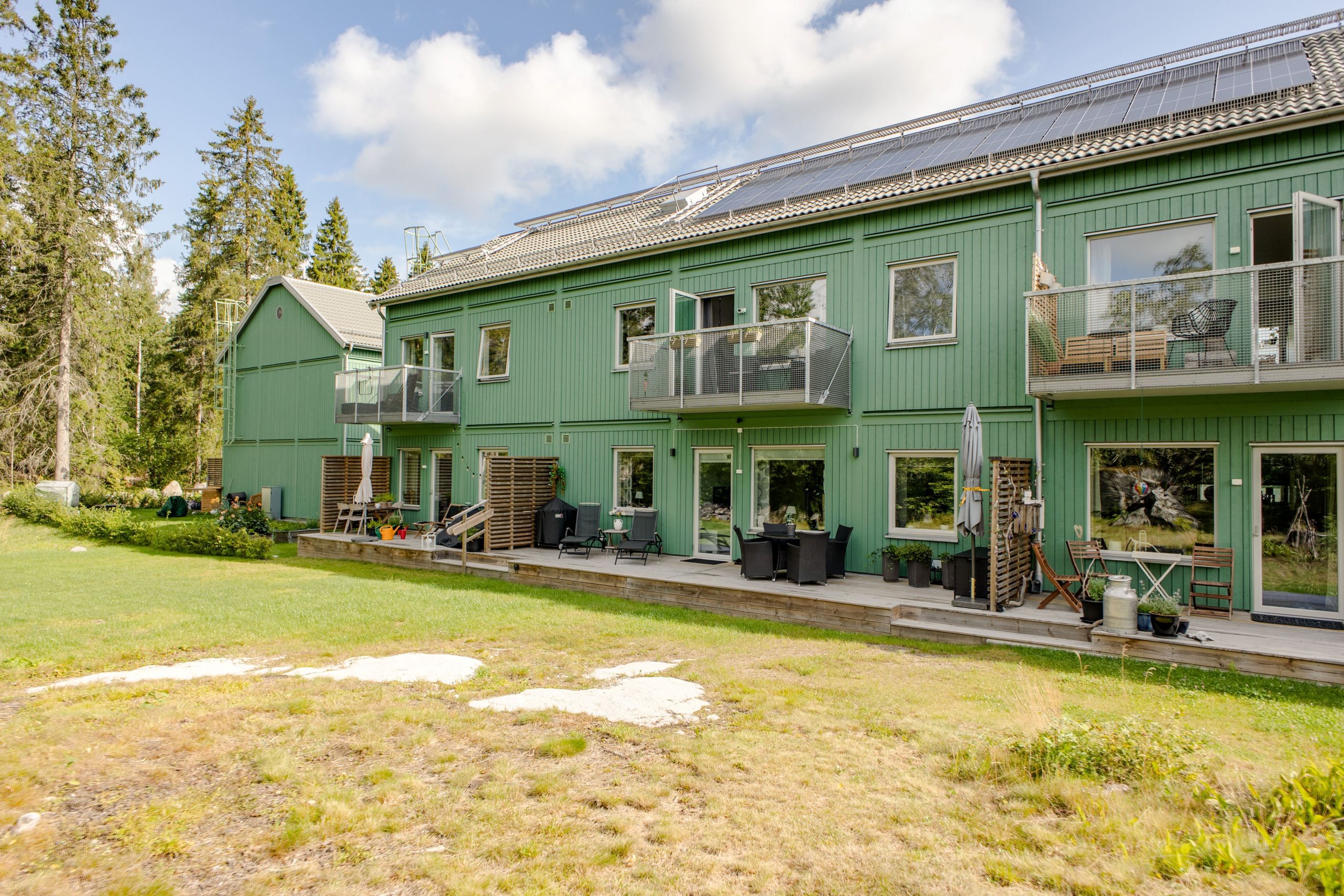 Huset från baksidan