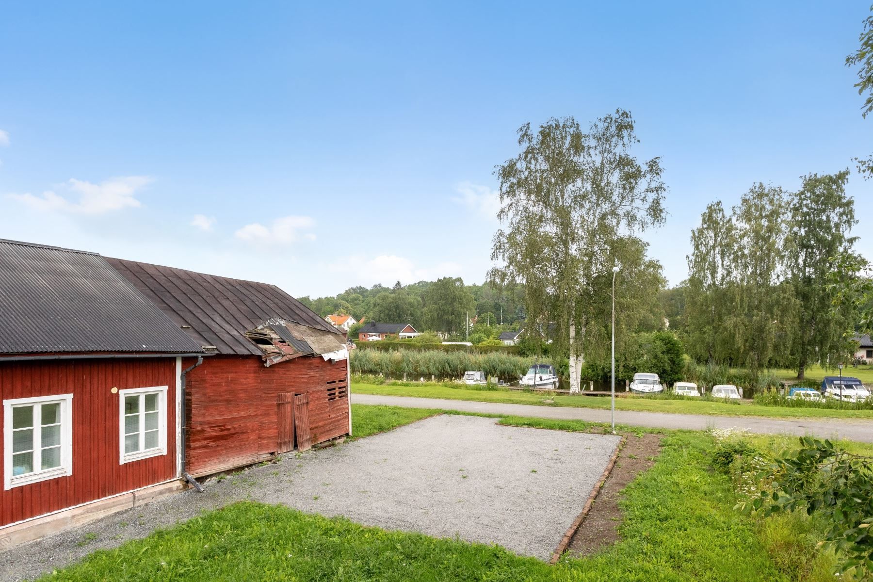 Huset från baksidan