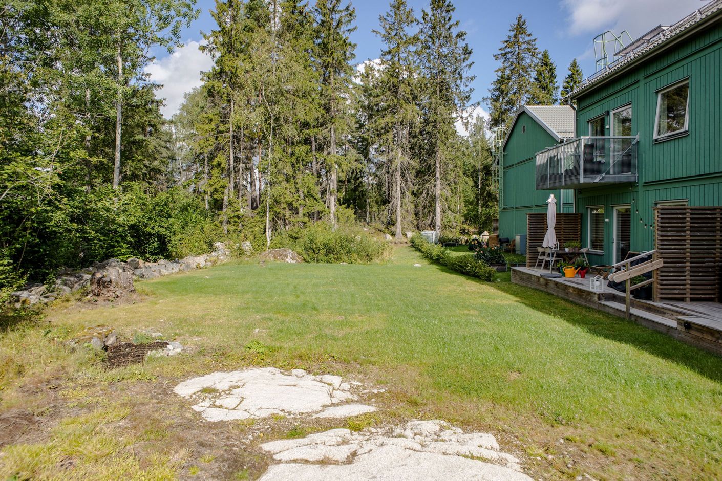 Huset från baksidan