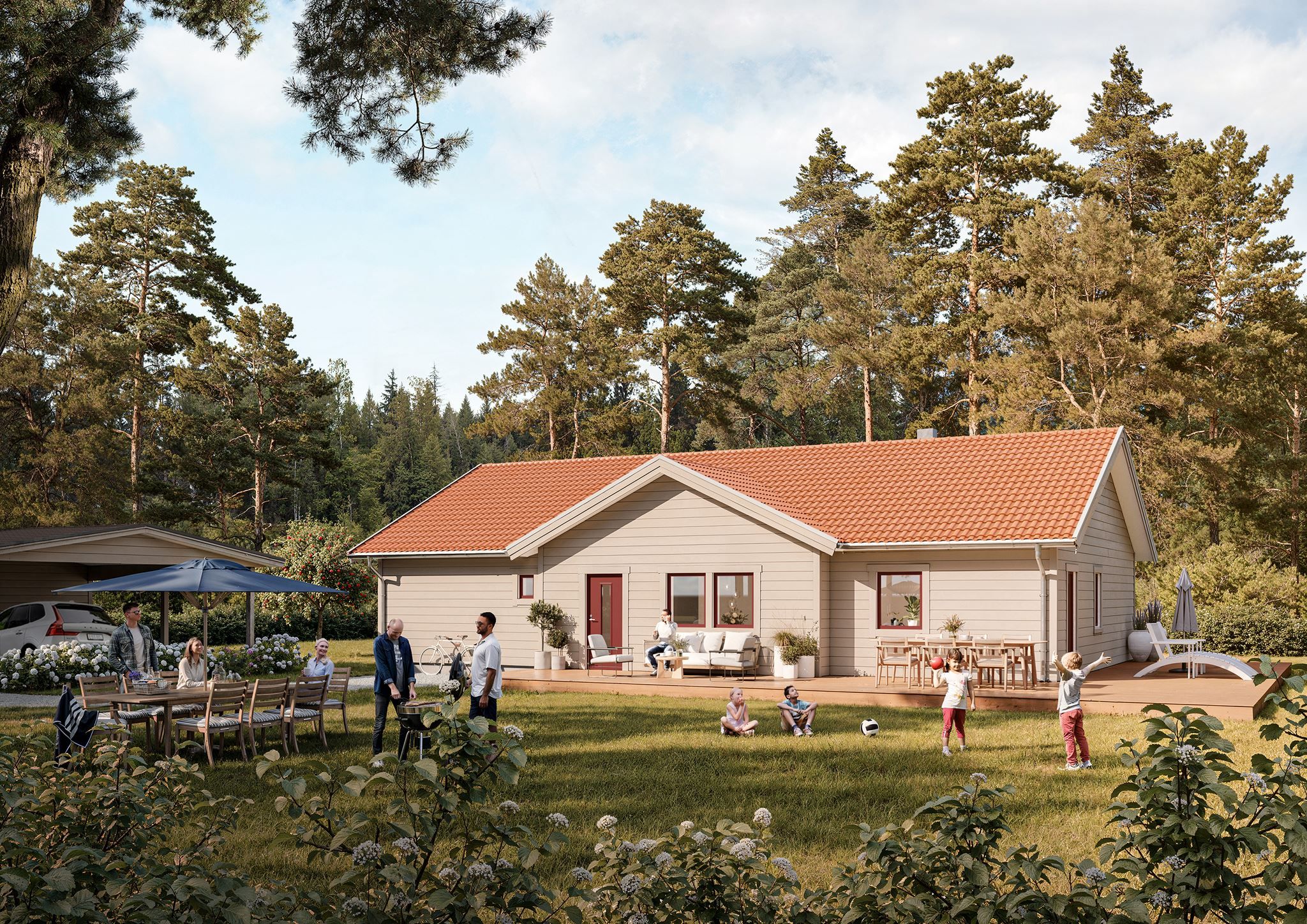 Huset framifrån