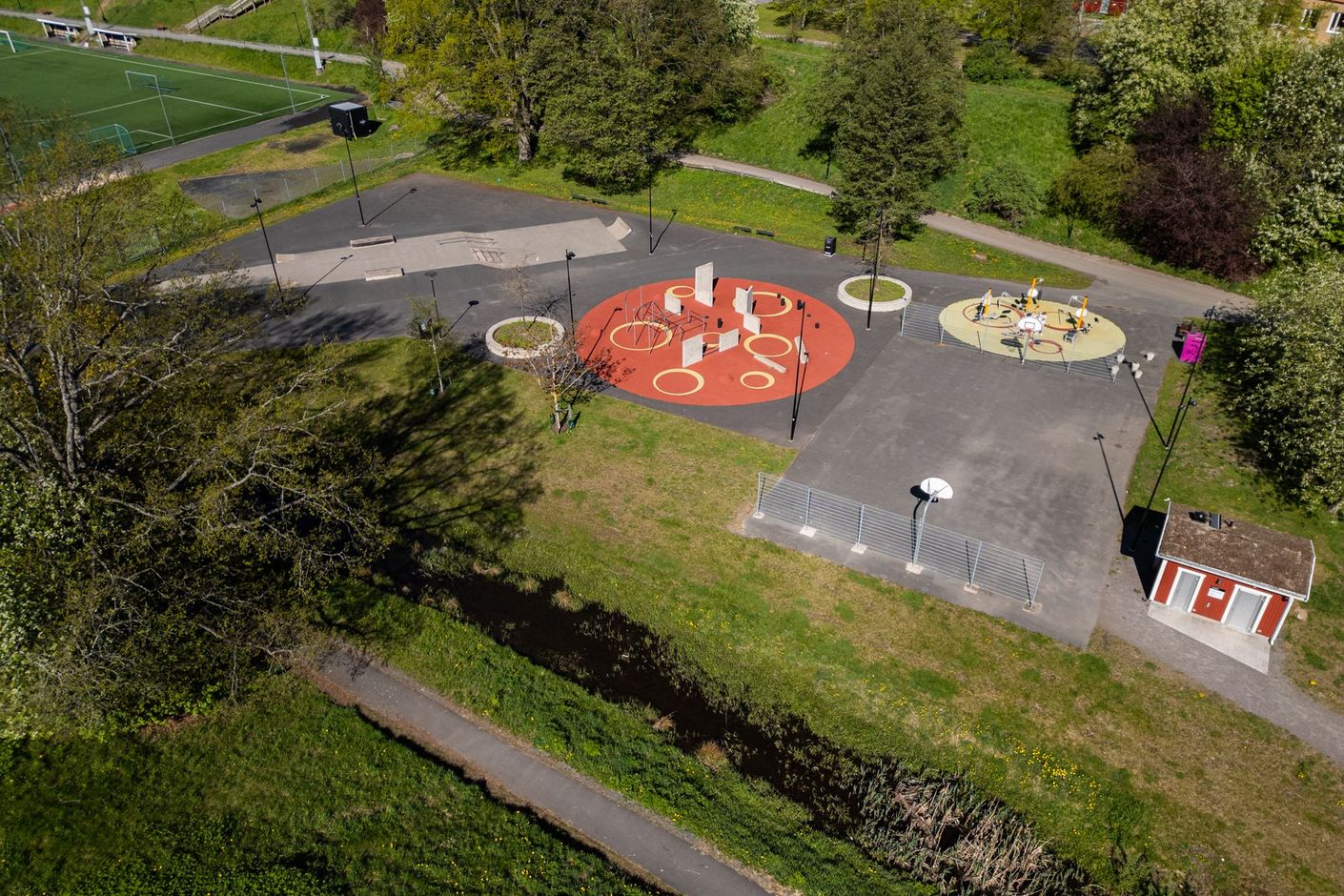 Närhet till parknära miljö Friaredalen och Stadsparken