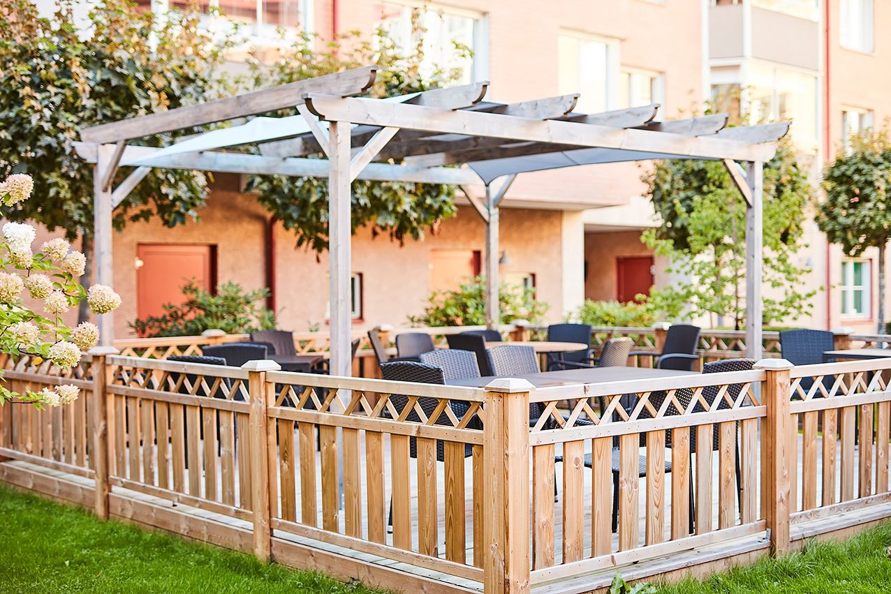 Föreningens pergola