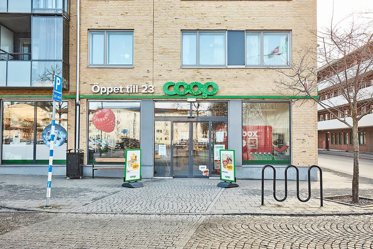 Närhet till Coop Östra torget