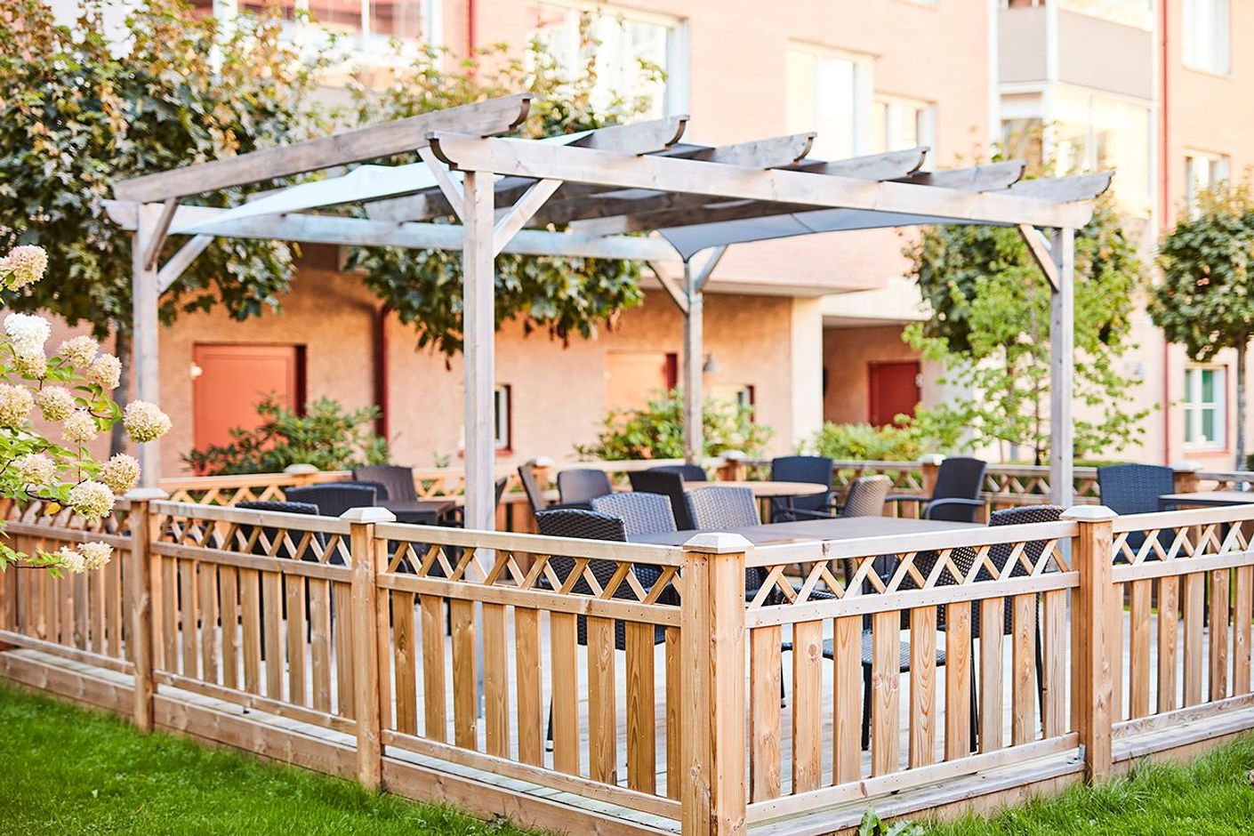 Föreningens pergola