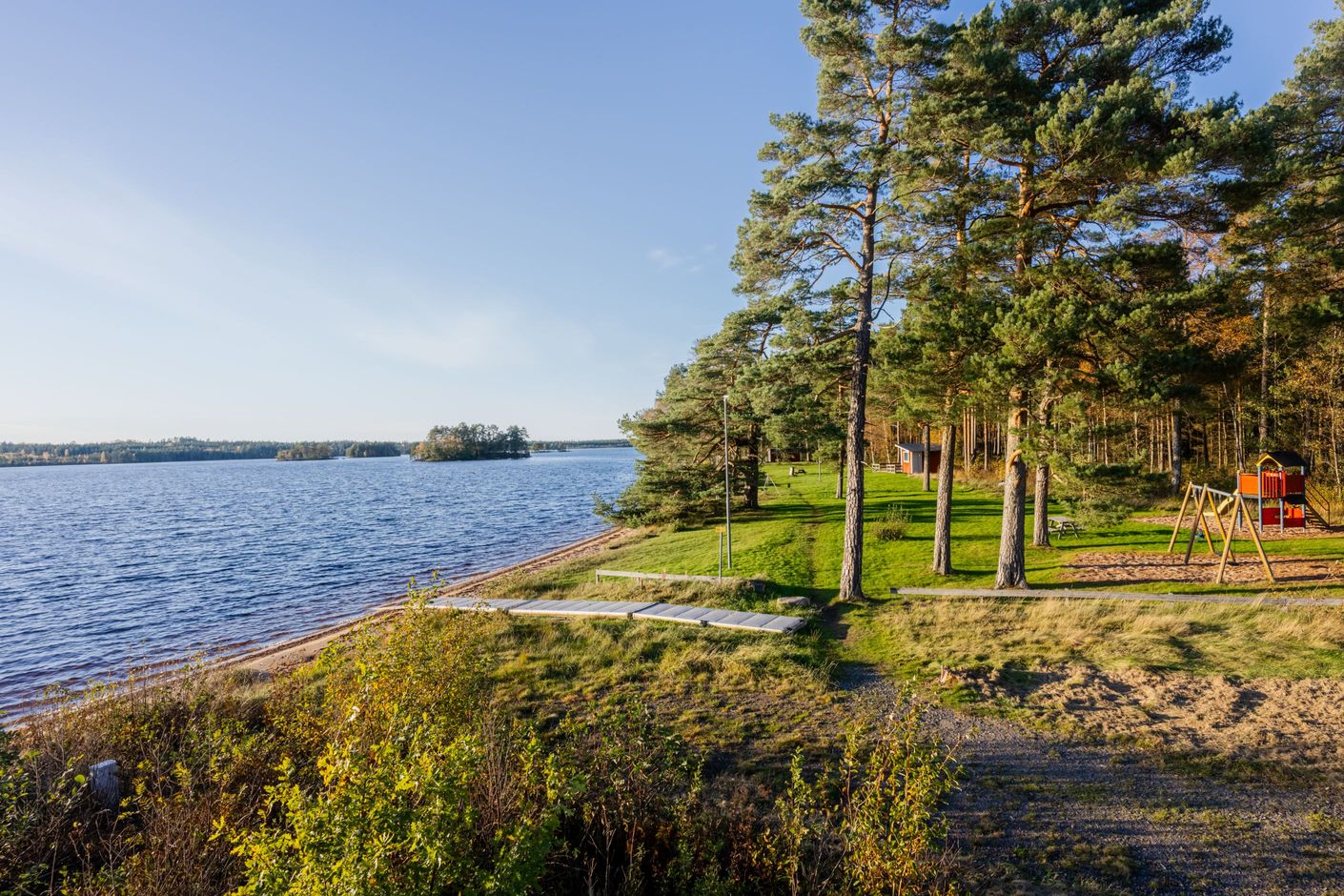 Fina badplatser i och kring Bondstorp