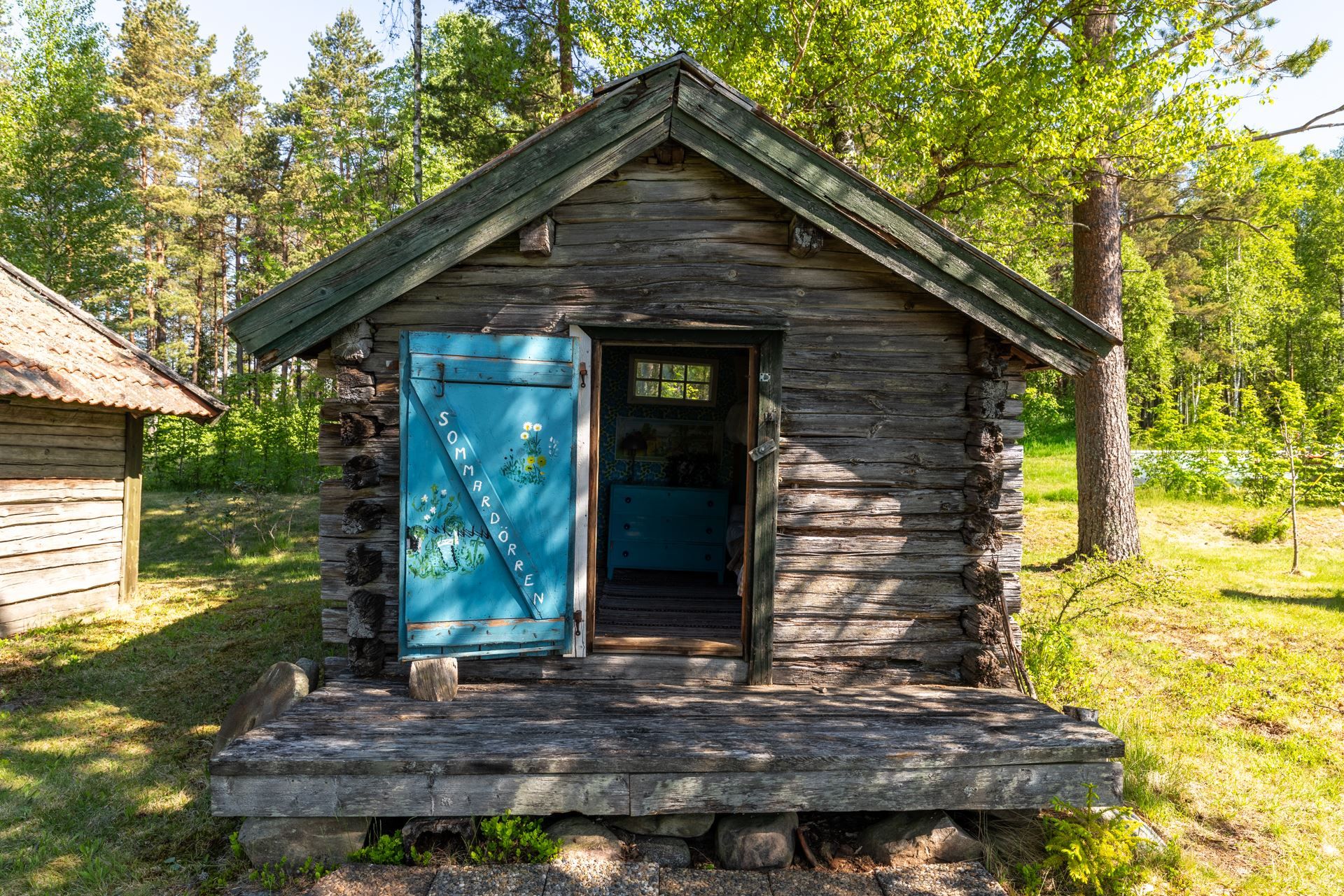 Lillstugan, en plats för övernattande gäster.