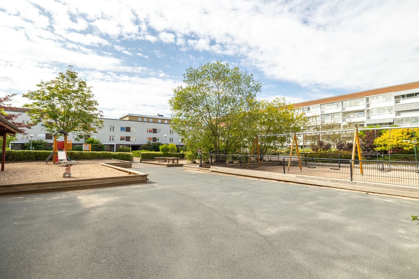 Stor innergård