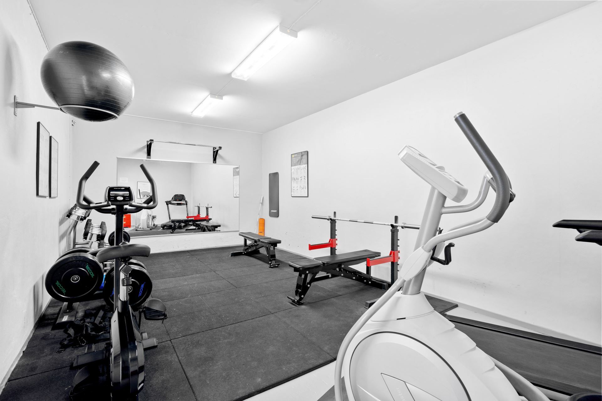 Föreningens gym.