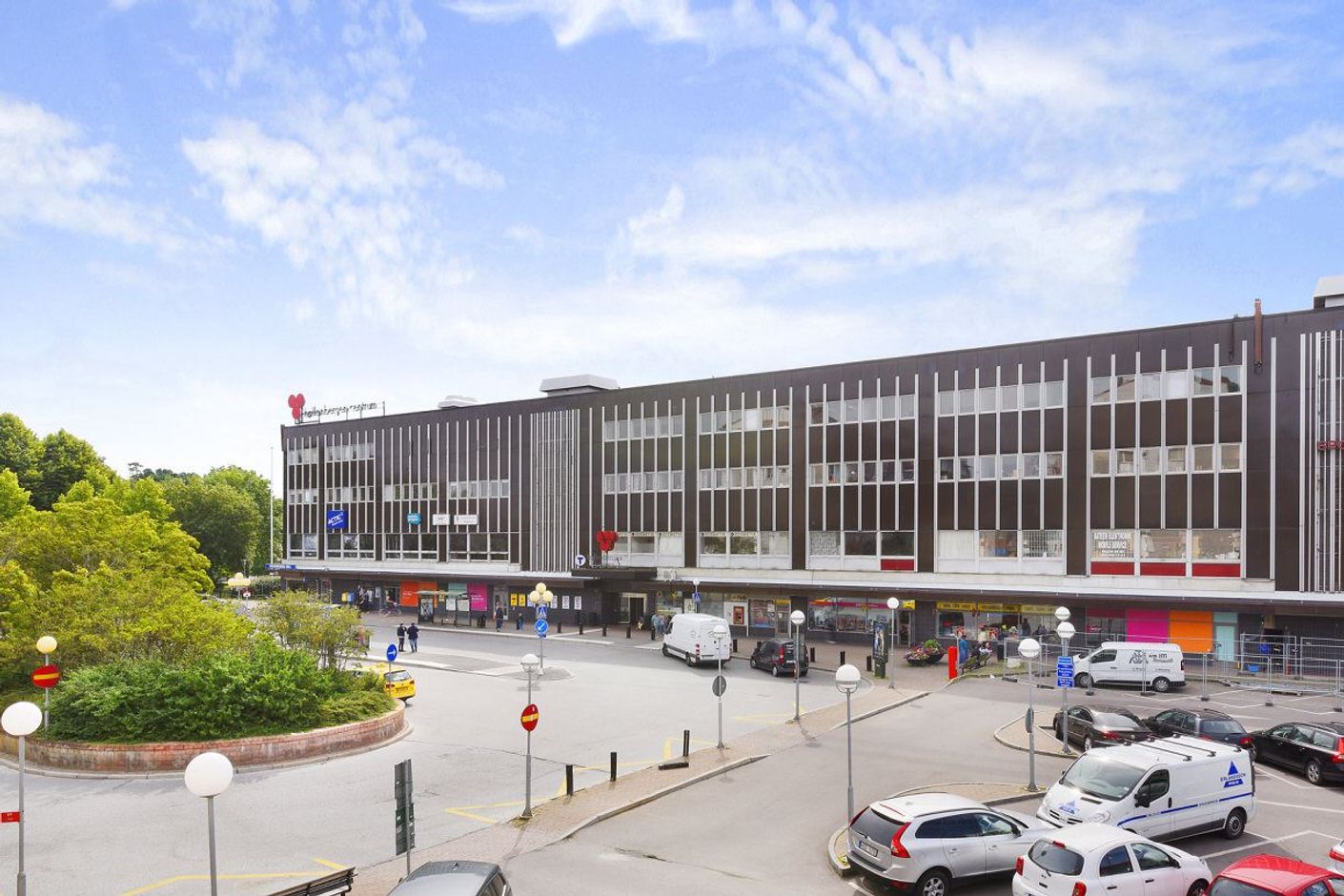 Hallonbergens centrum