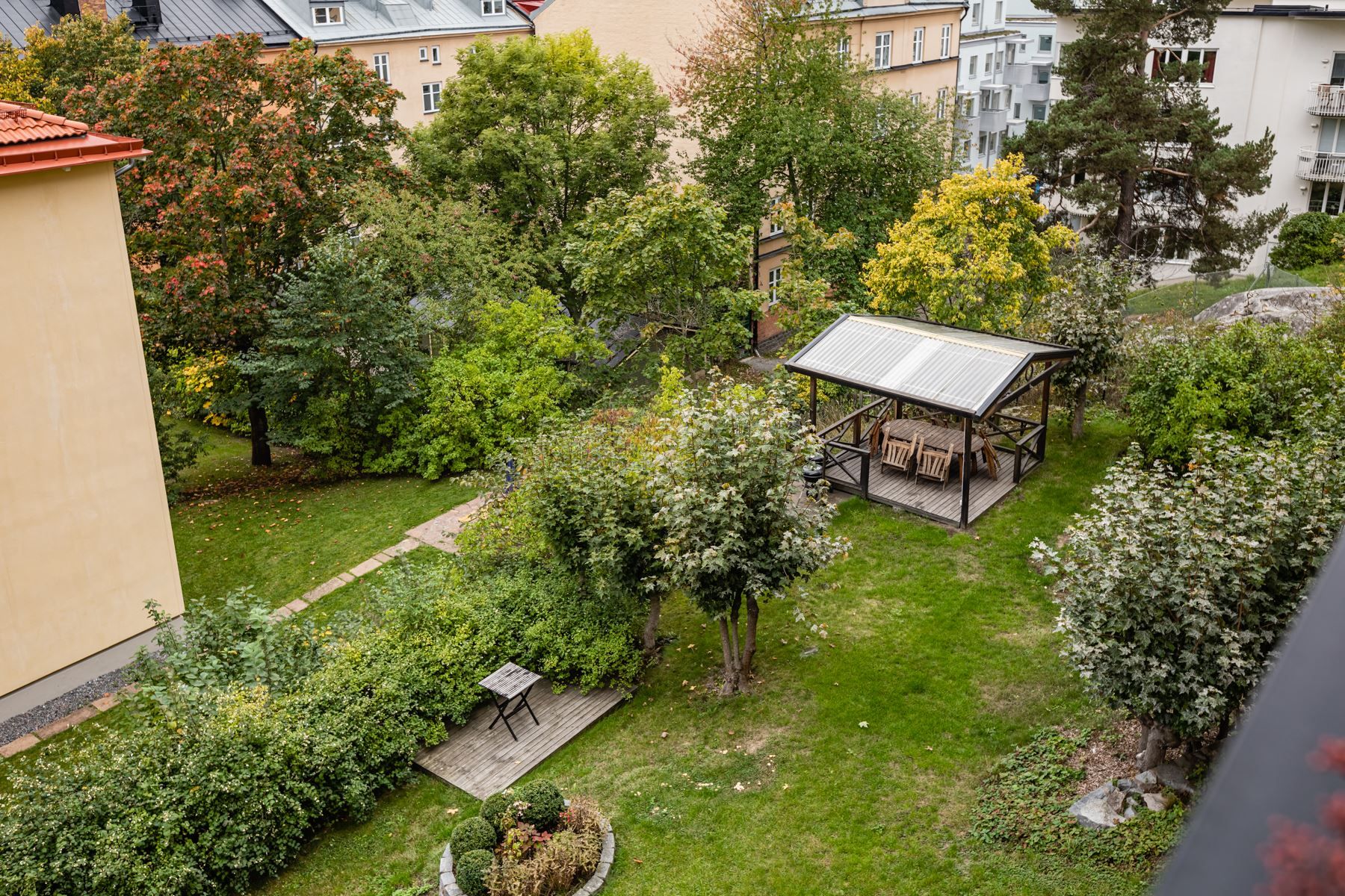 Innergården ovanifrån