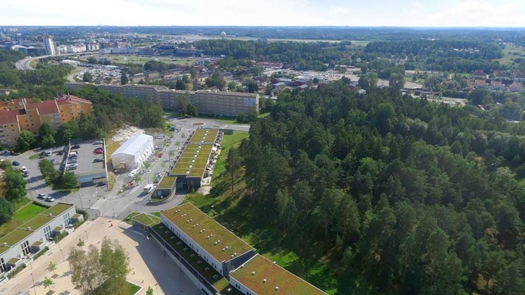 Lågupplöst Flygfoto Lavettvägen