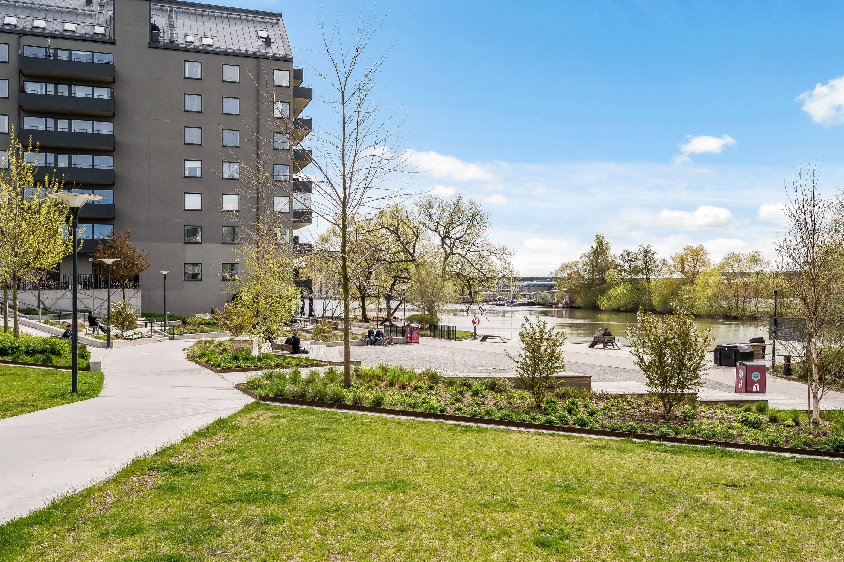 Vy från Tuvanparken