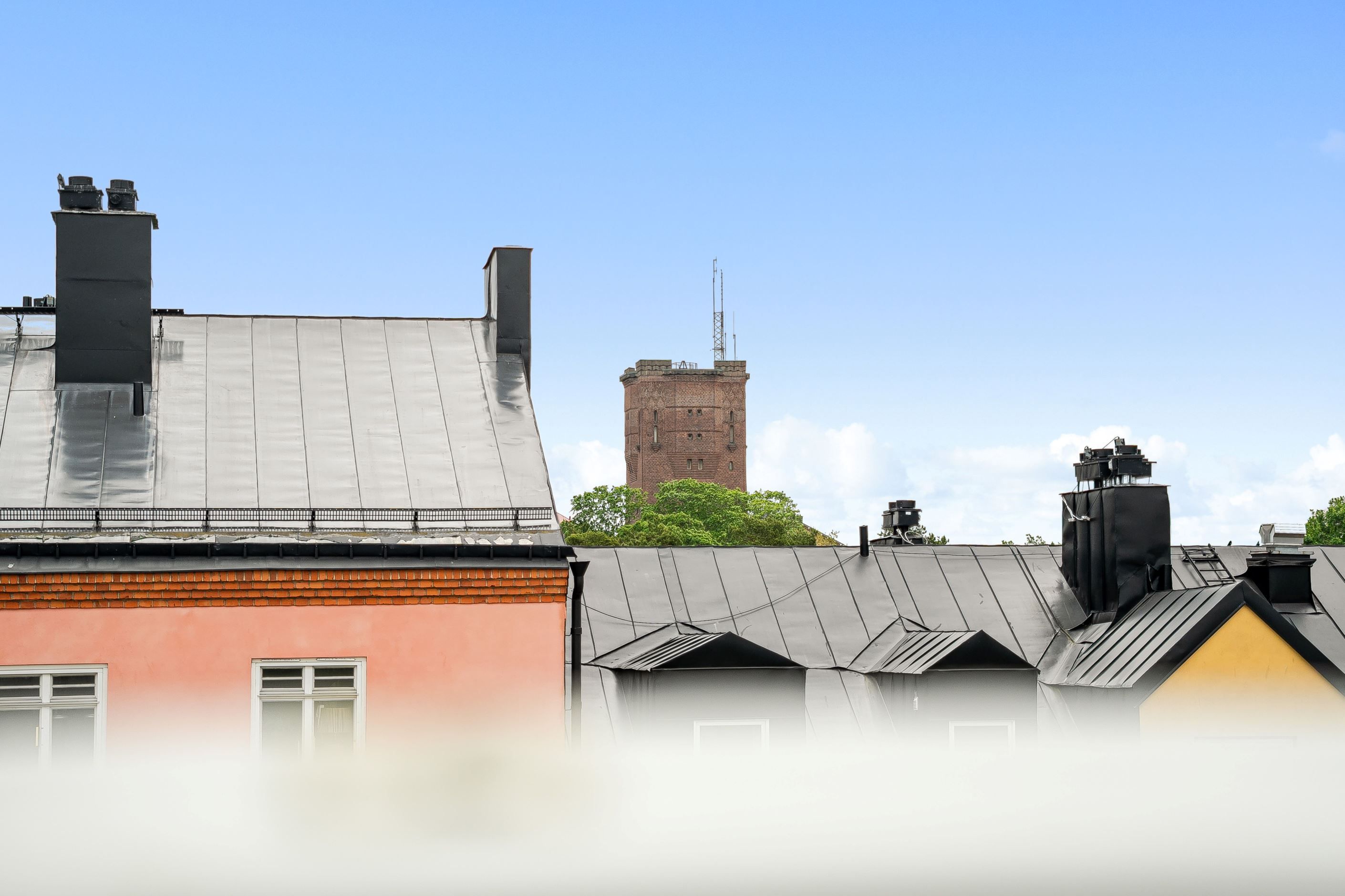 Utsikt från vardagsrumsfönster
