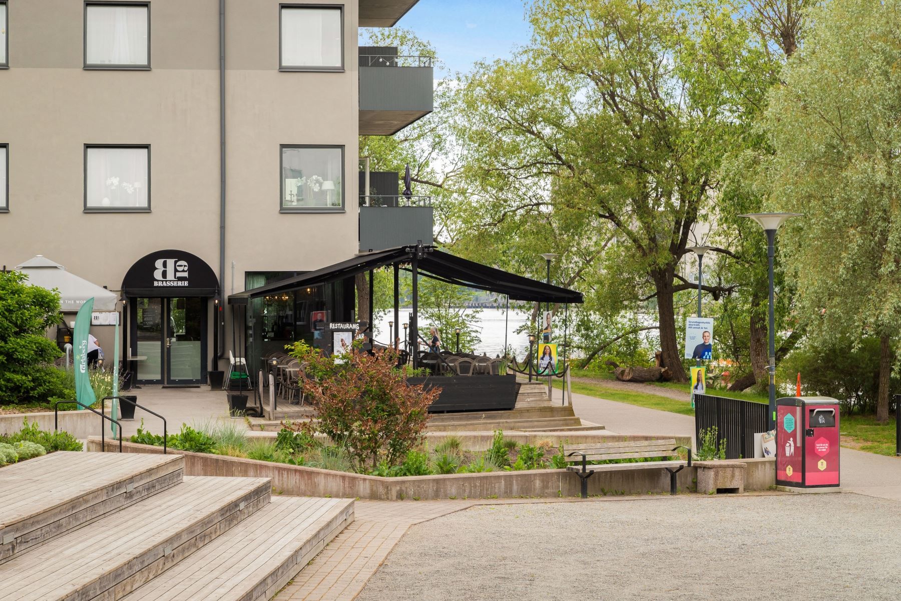 Brasserie 19 på Hamngatan