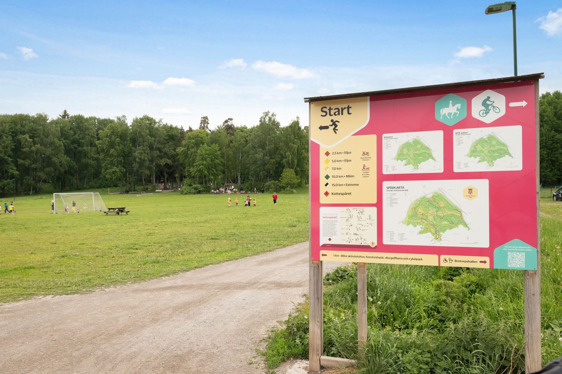 Motionsspår