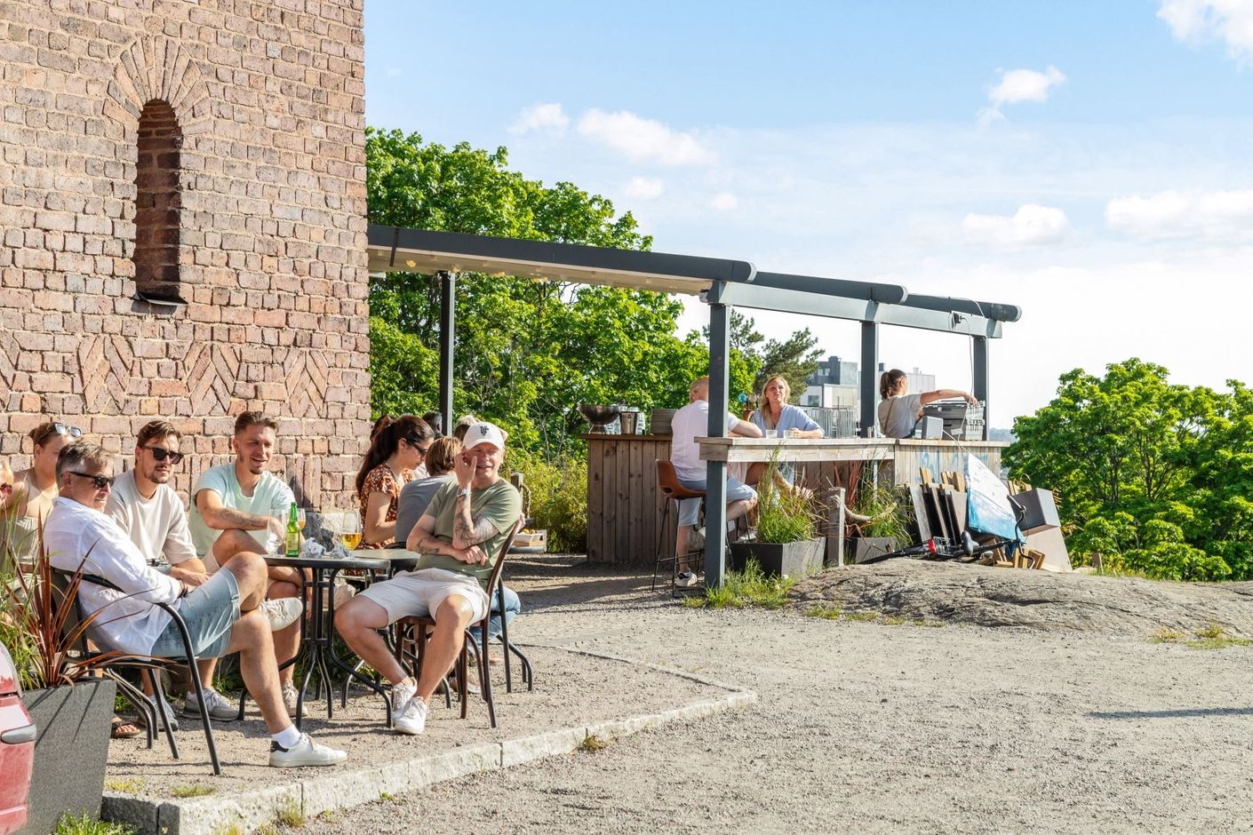Populära Delibruket vid Vattentornet