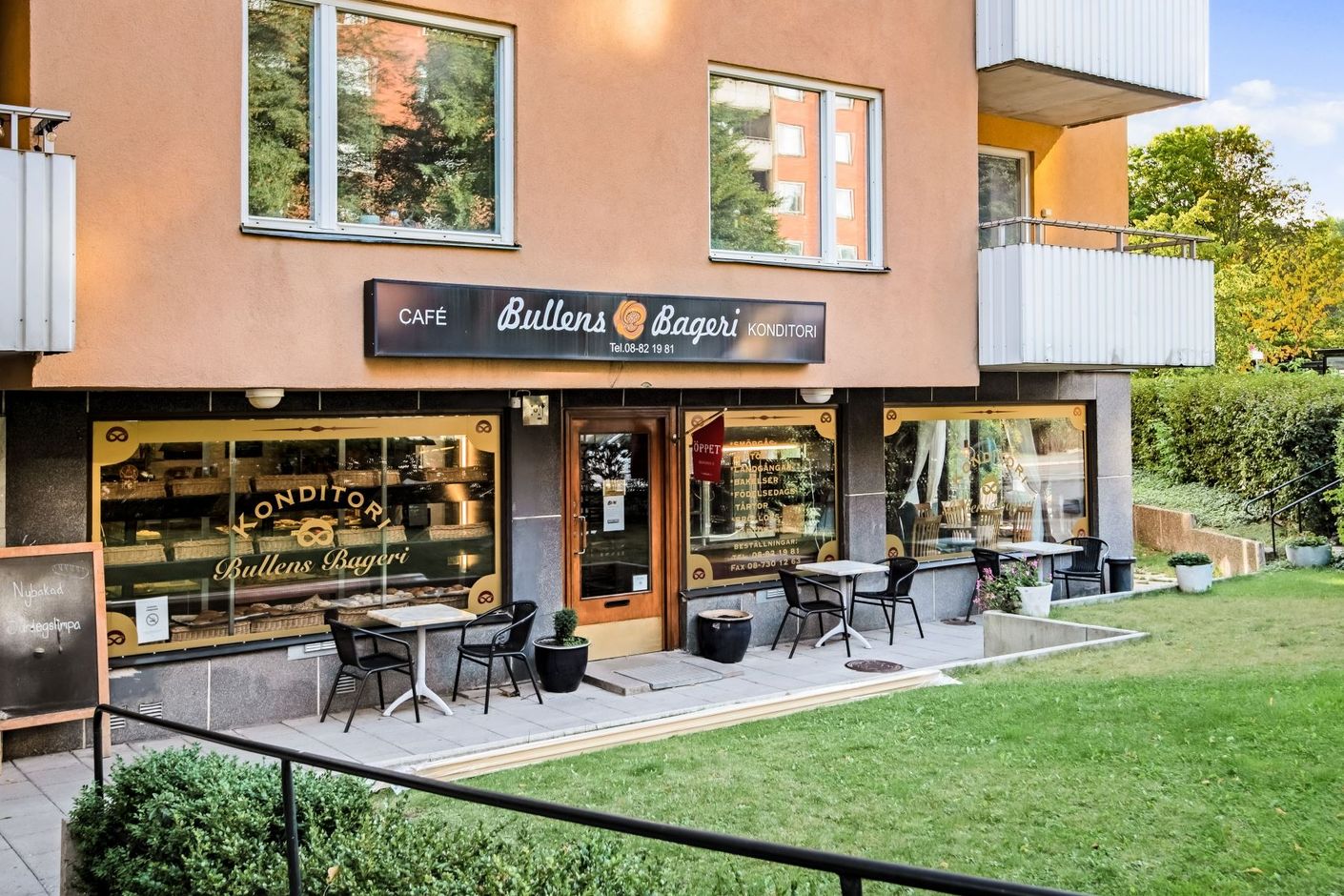 Populärt bageri och café i området!