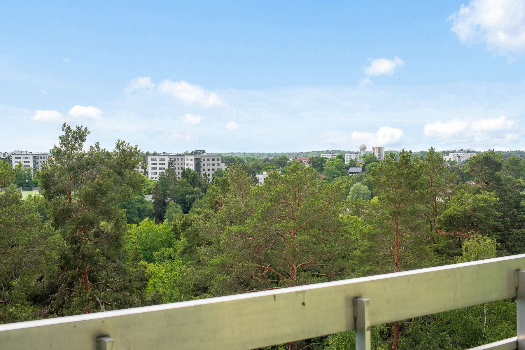 Utsikt från balkong