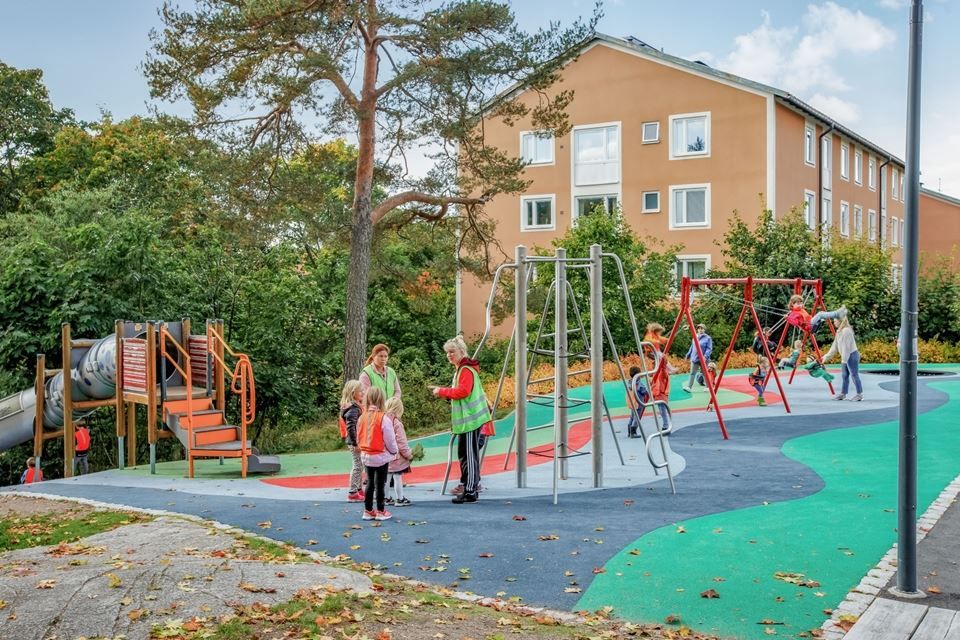 Lekparken vid Tornparken