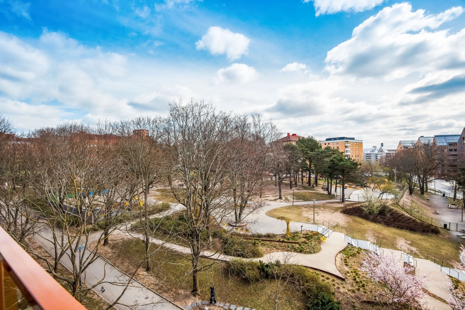 Fritt läge mot Tuvanparken