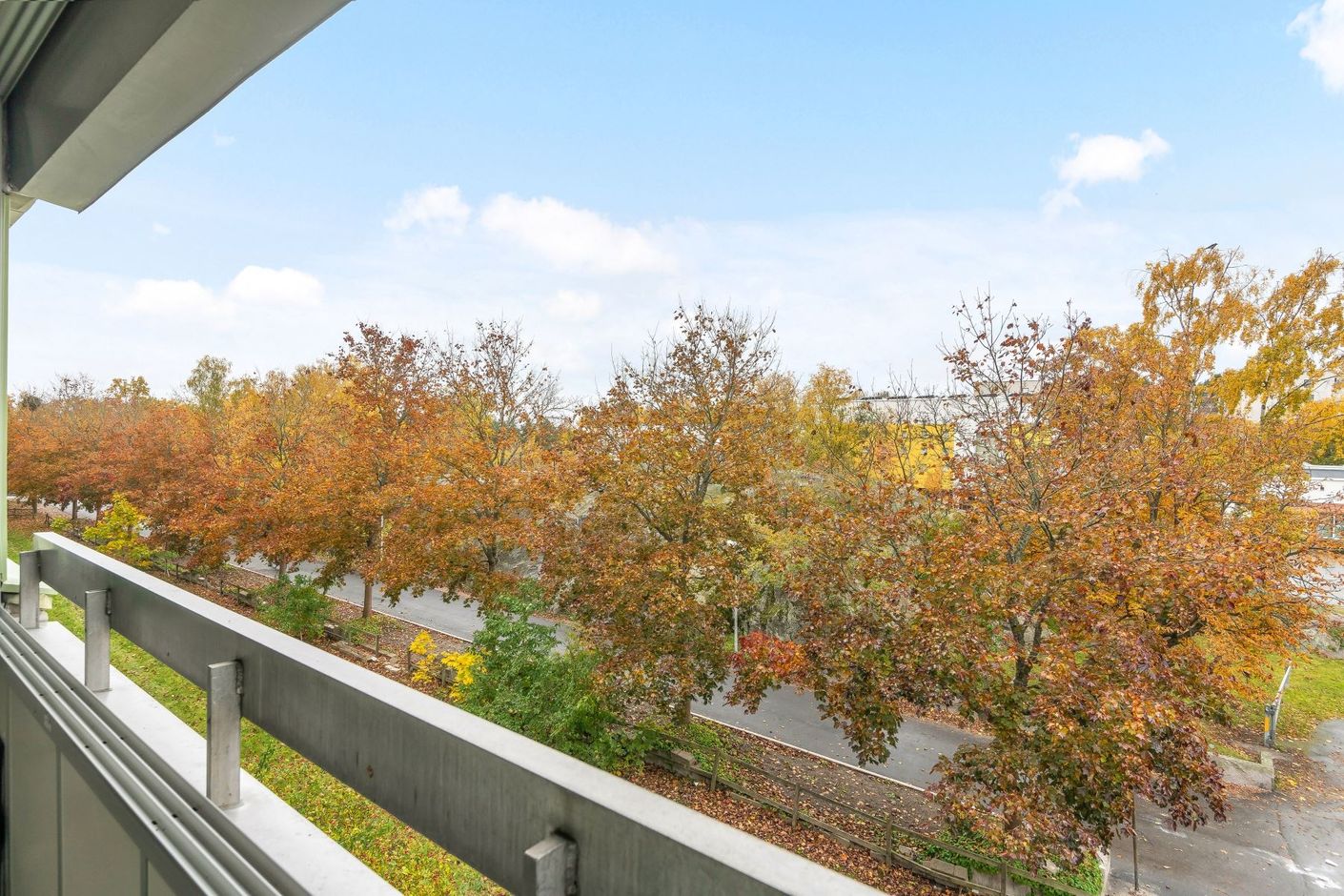 Utsikt från balkong