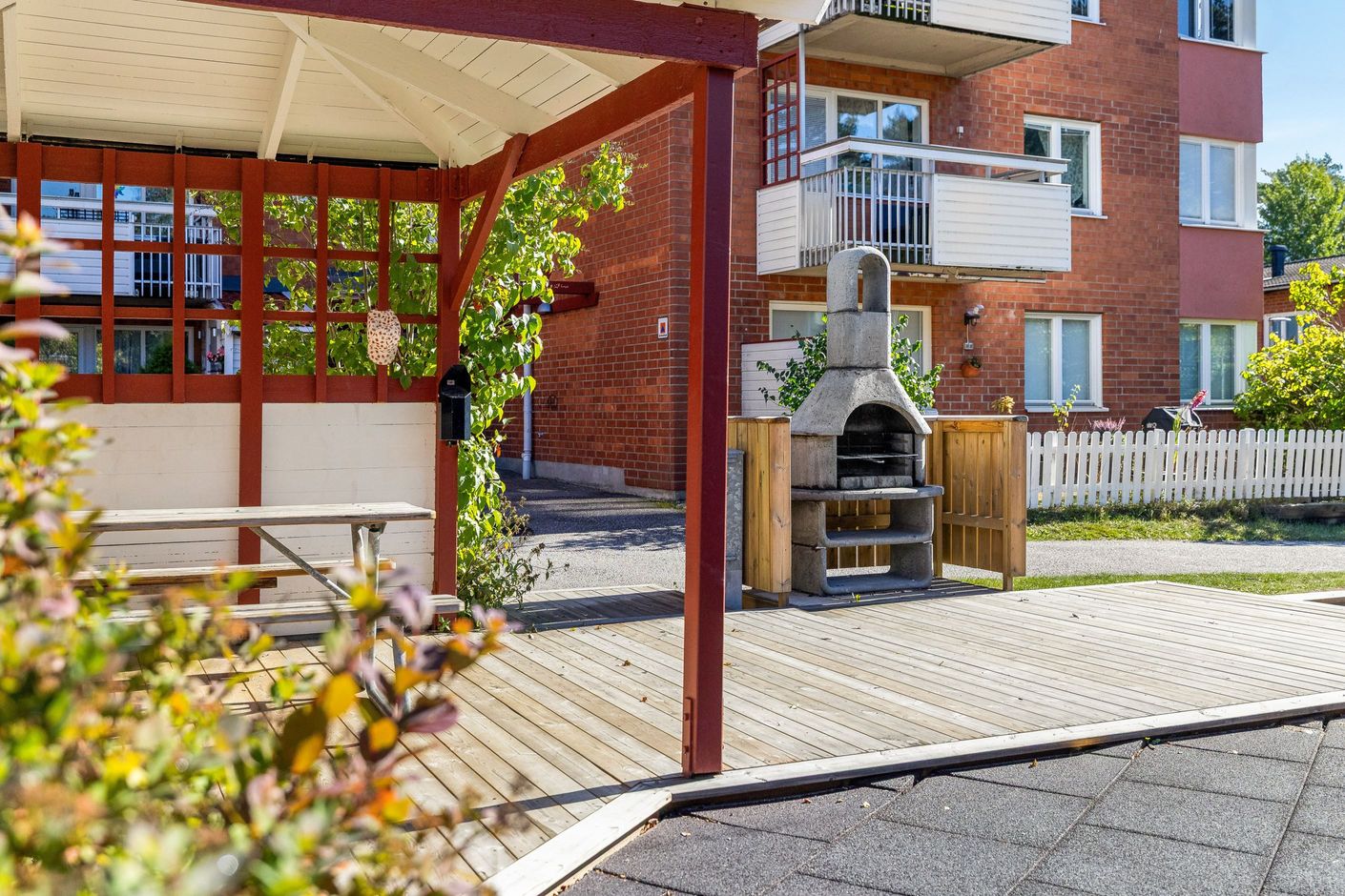 Grillplats i området