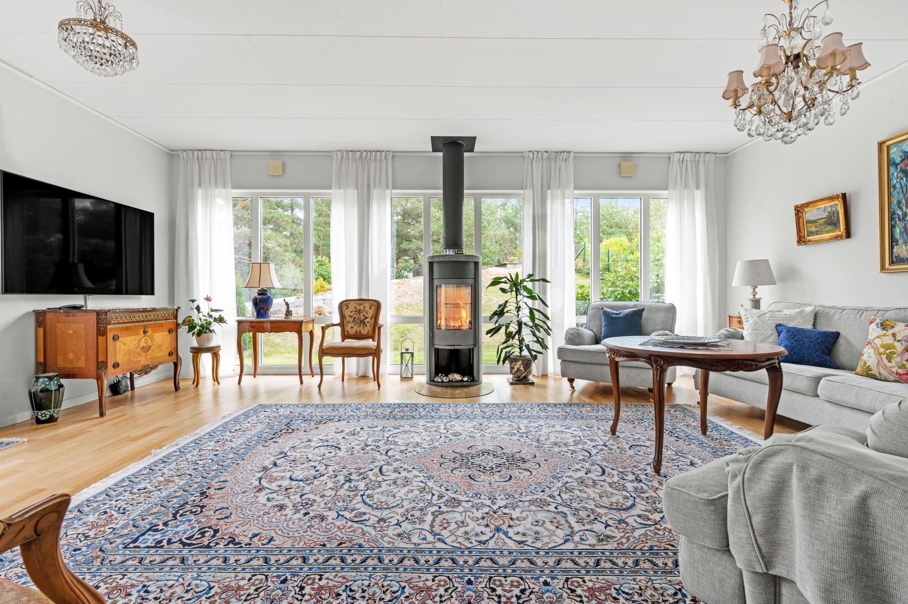 Visst är det ett vackert vardagsrum !?