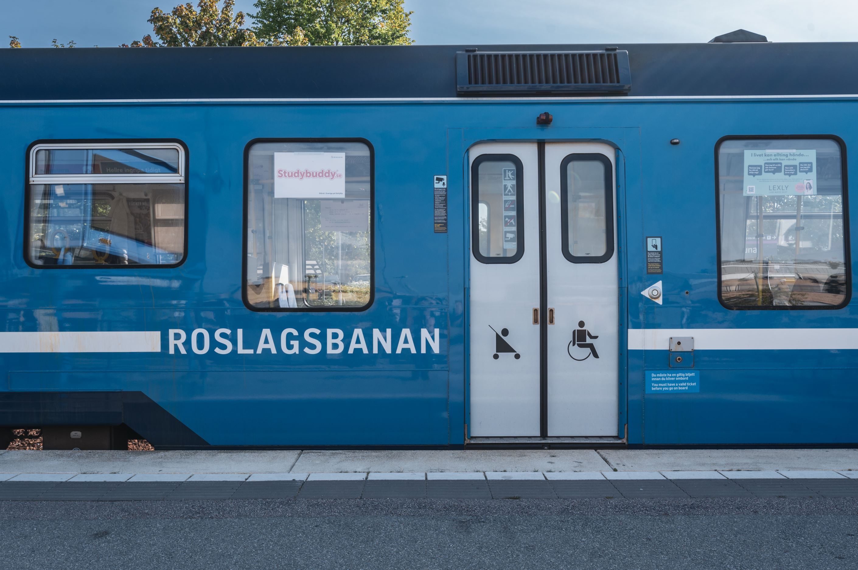 Roslagsbanan från V-centrum
