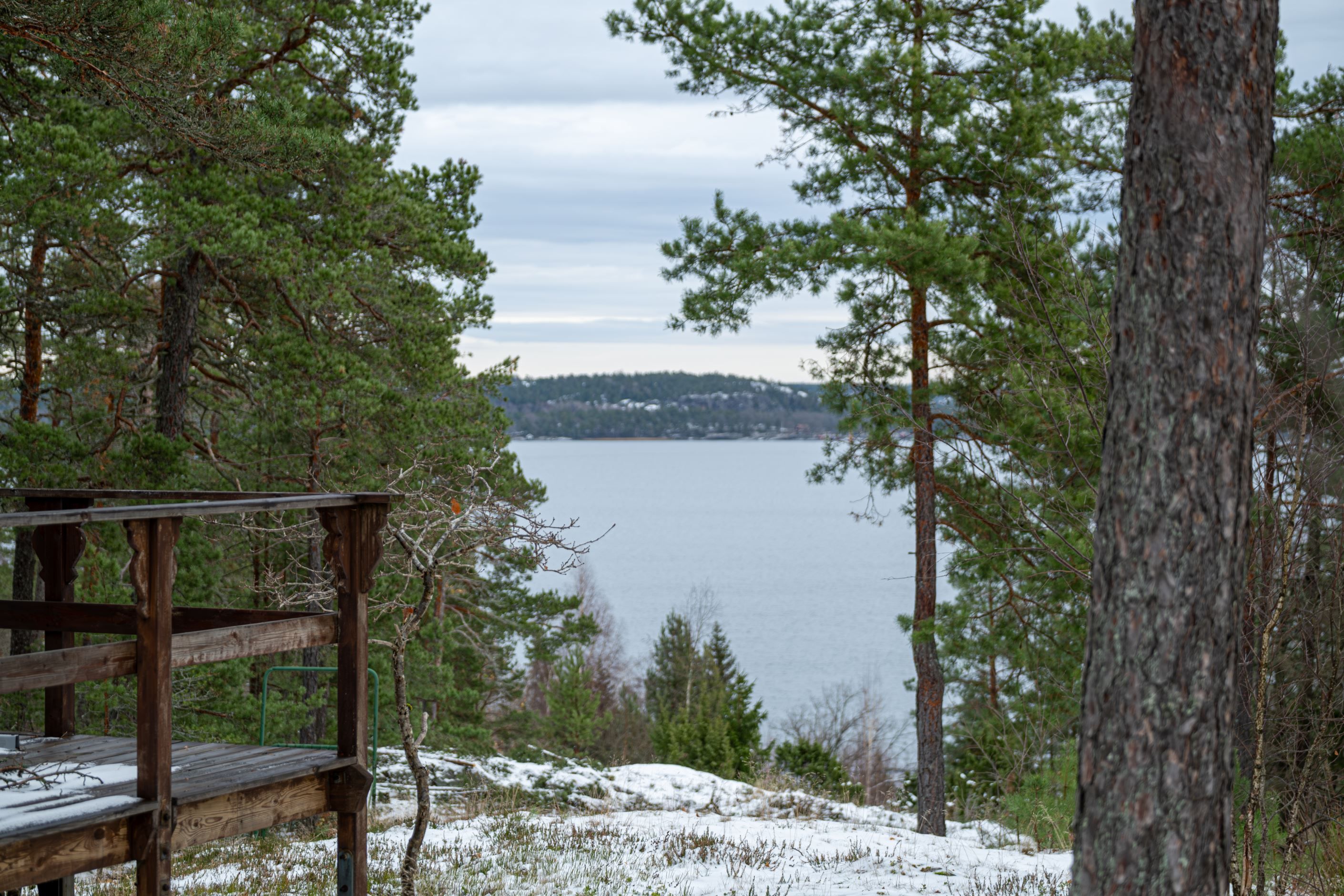 Utsikt mot Erstaviken