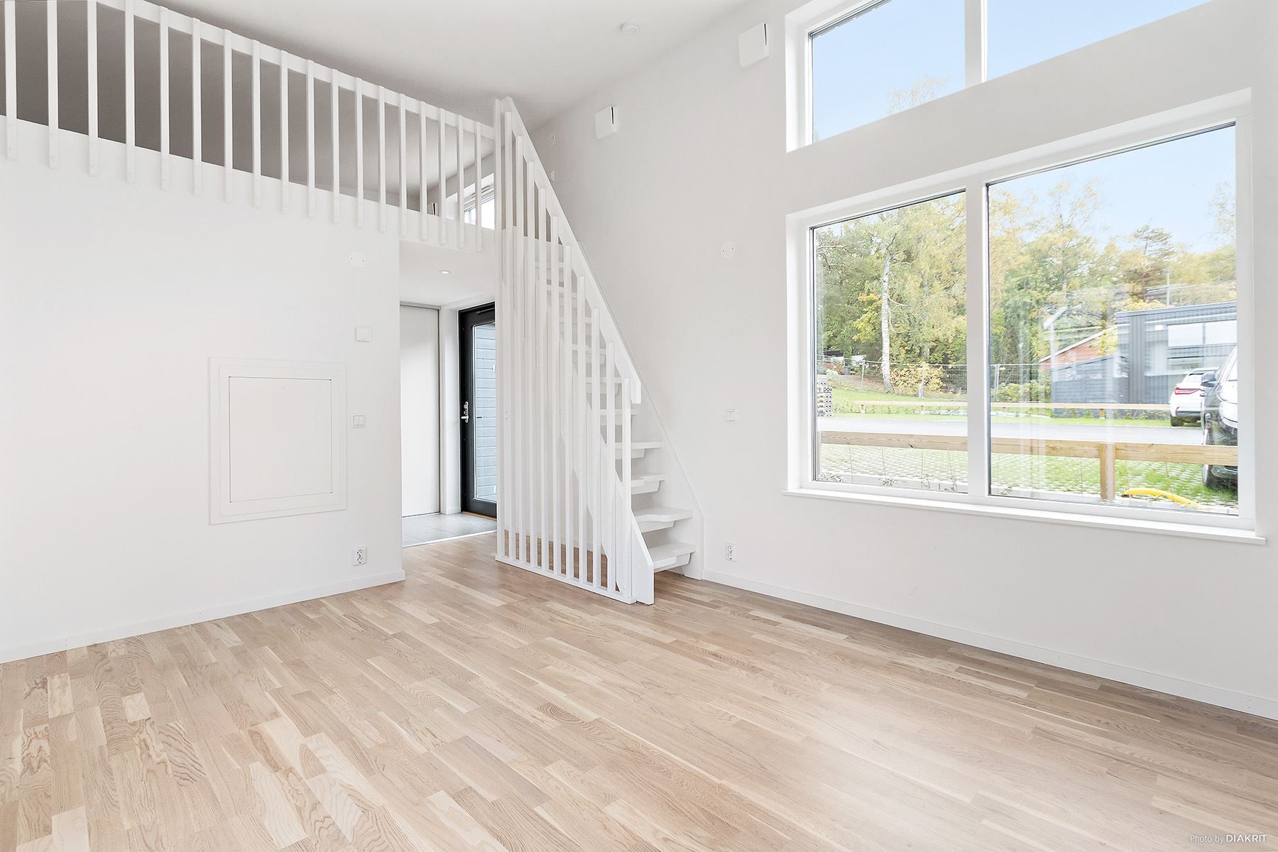 Trappa upp till loft