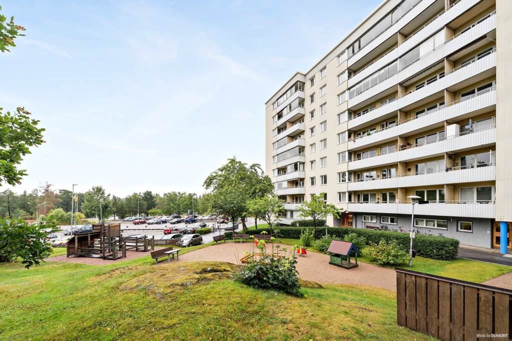 Fasad i sydvästläge