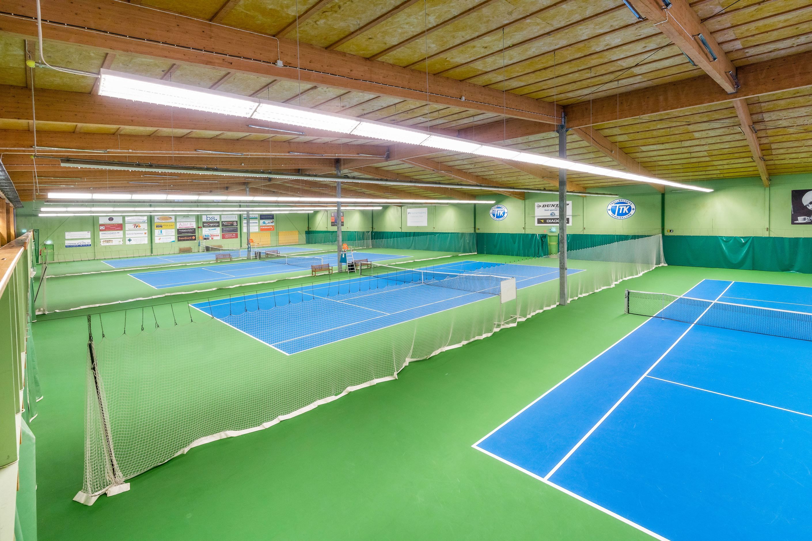 Rackethall vid Tyresö Centrum