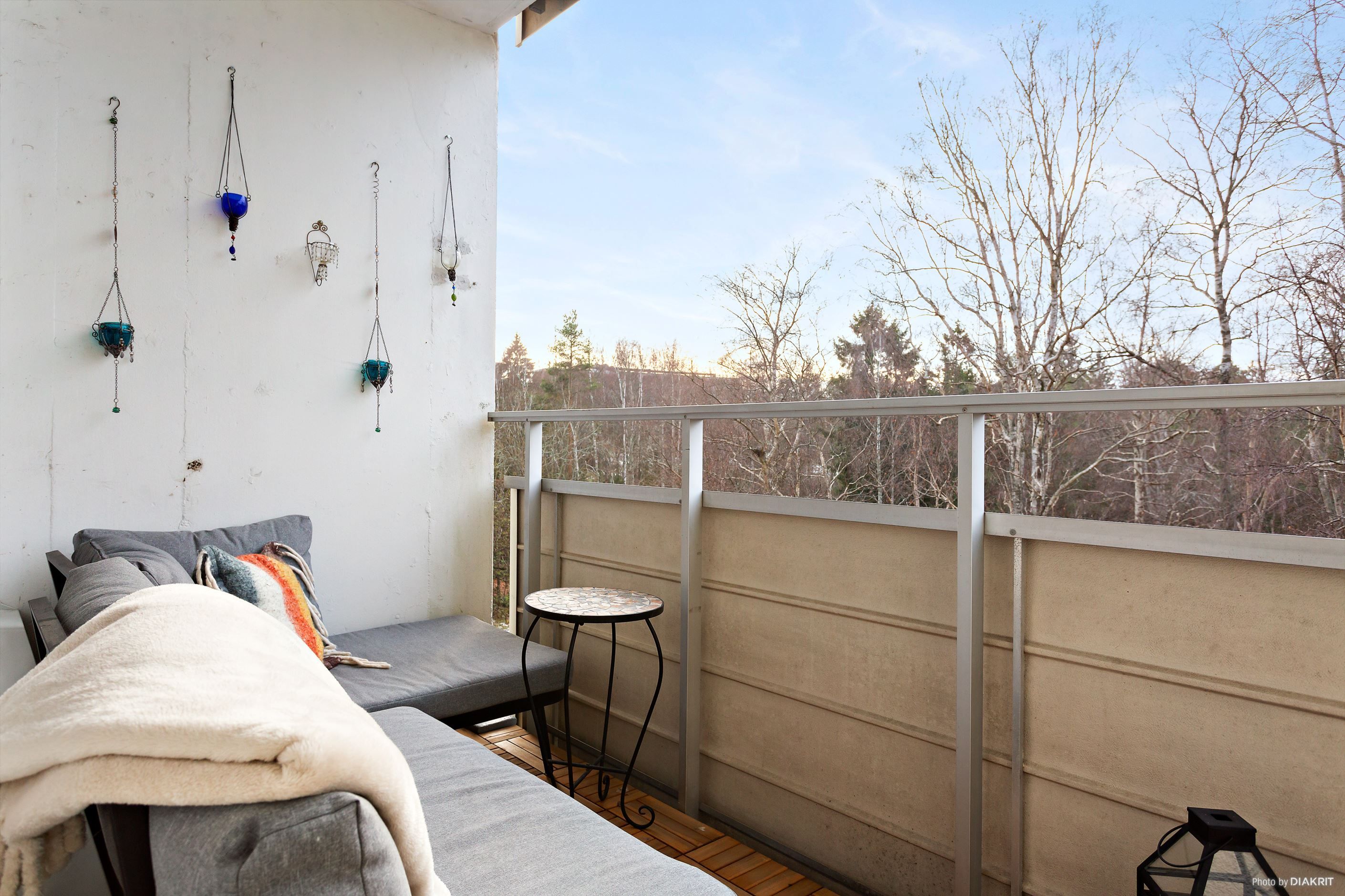 Balkong i söderläge