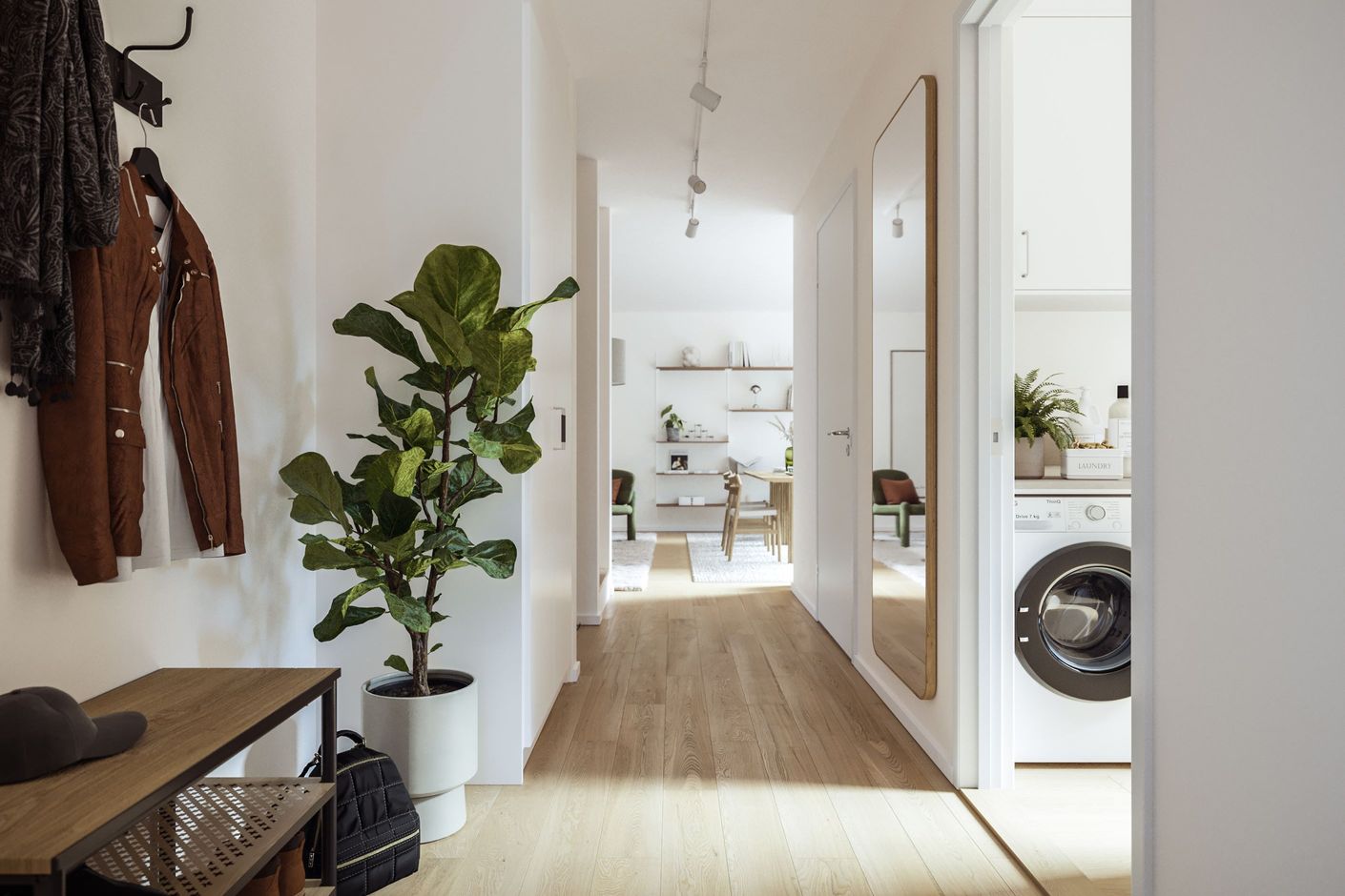 Hall (renderingsbild)