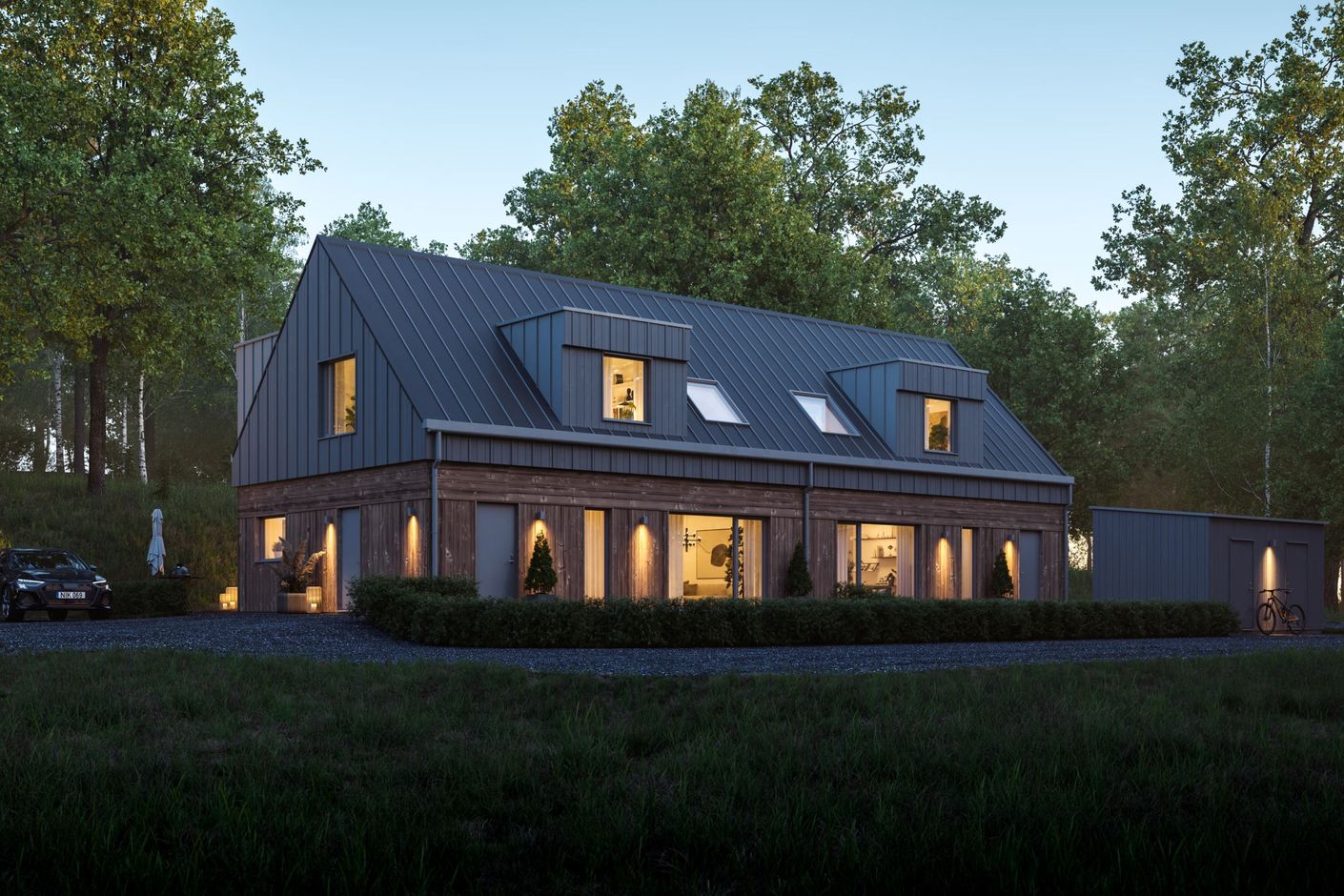 Skymningsbild (renderingsbild)
