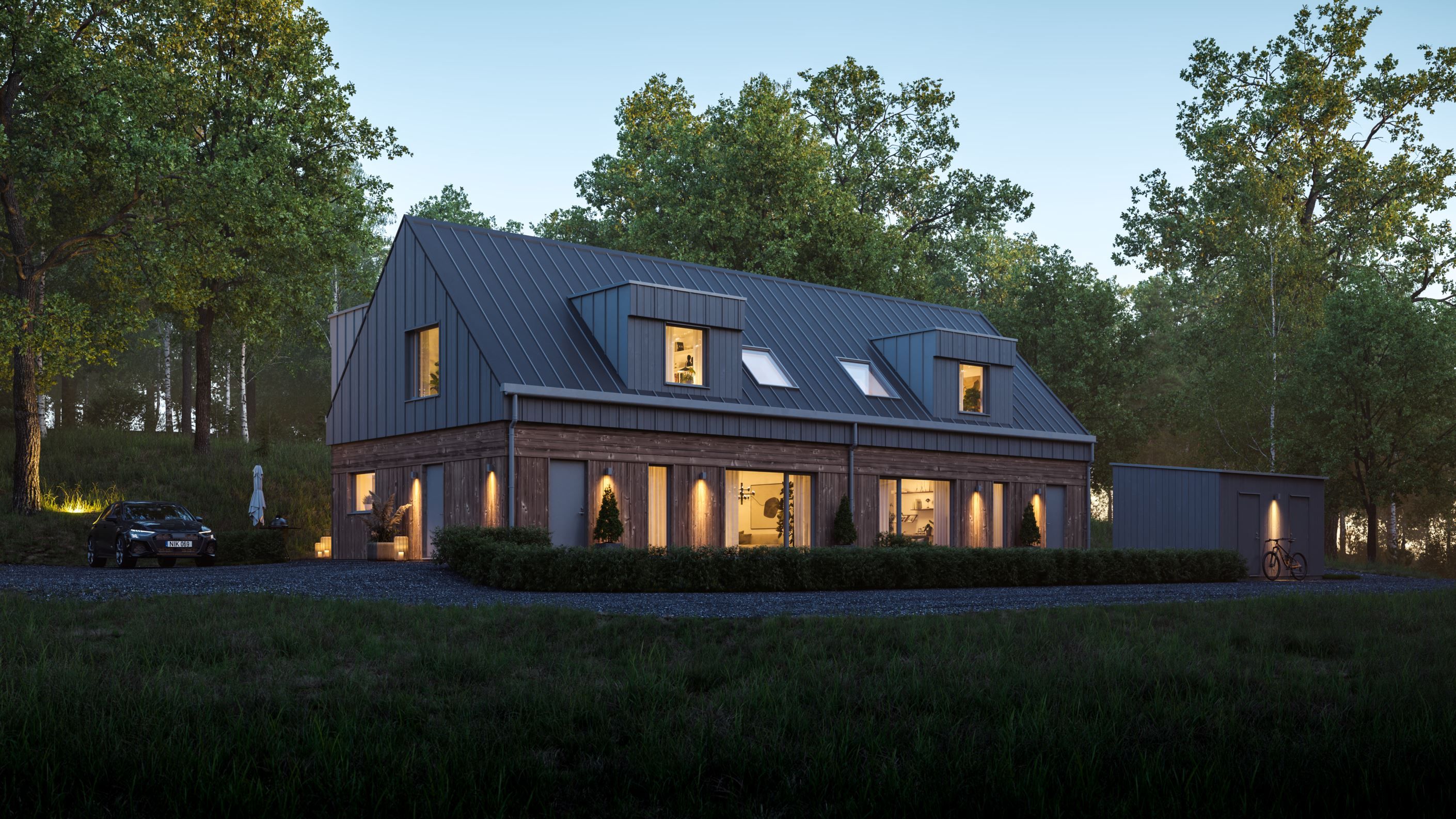Skymningsbild (renderingsbild)
