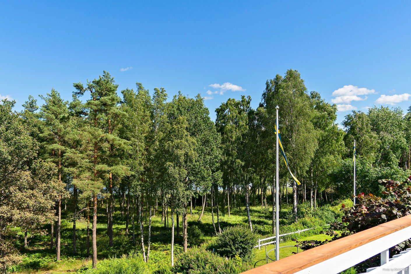 Sjöutsikt från takterrass