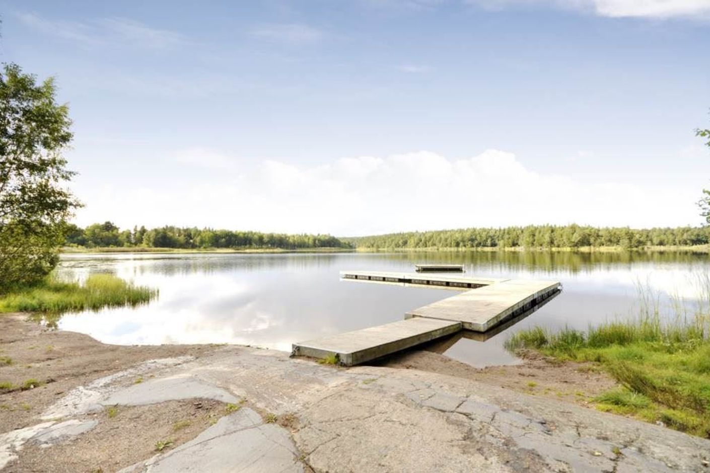 Lågupplöst Bad vid Öringesjön