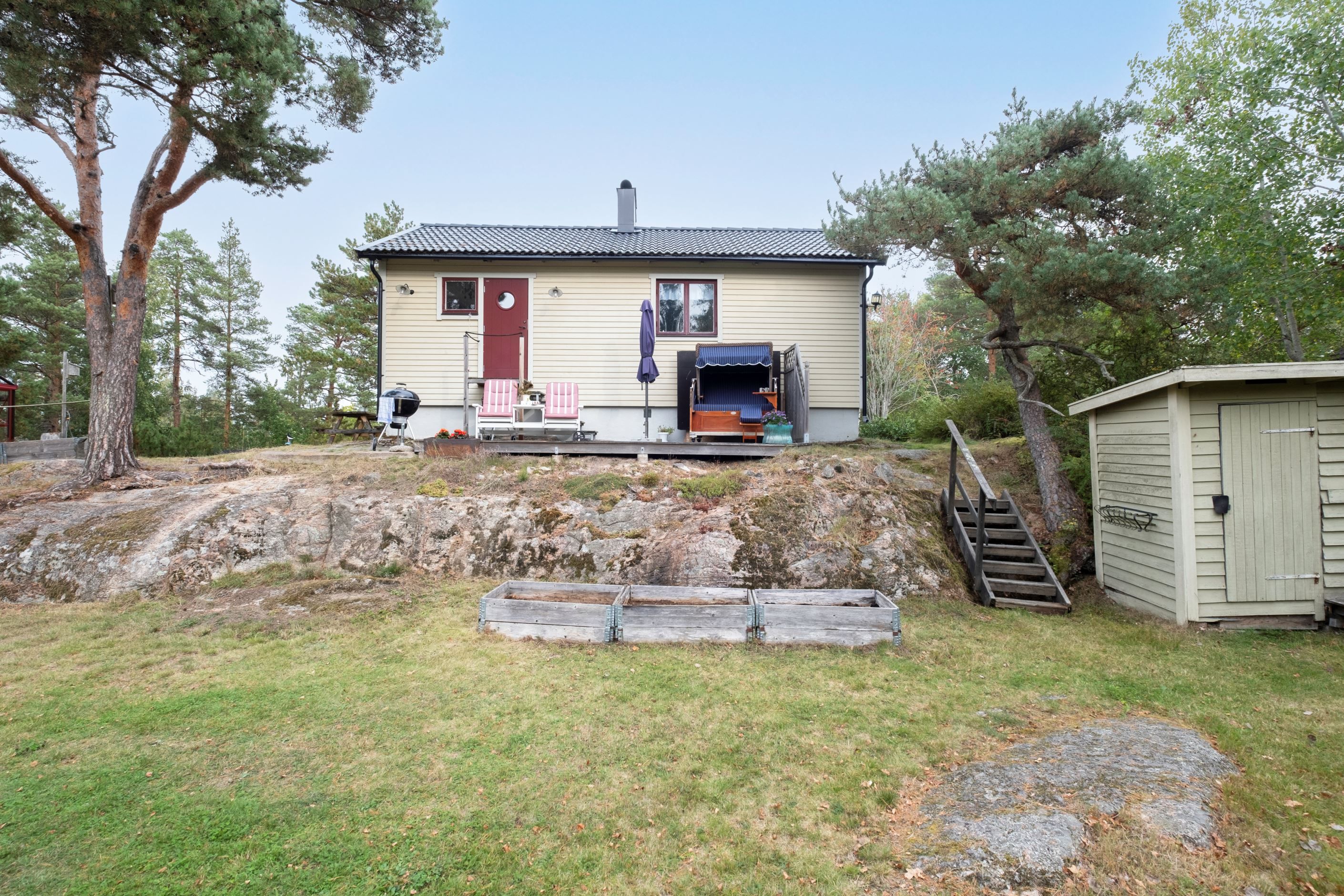 Skogsidyll i skärgården