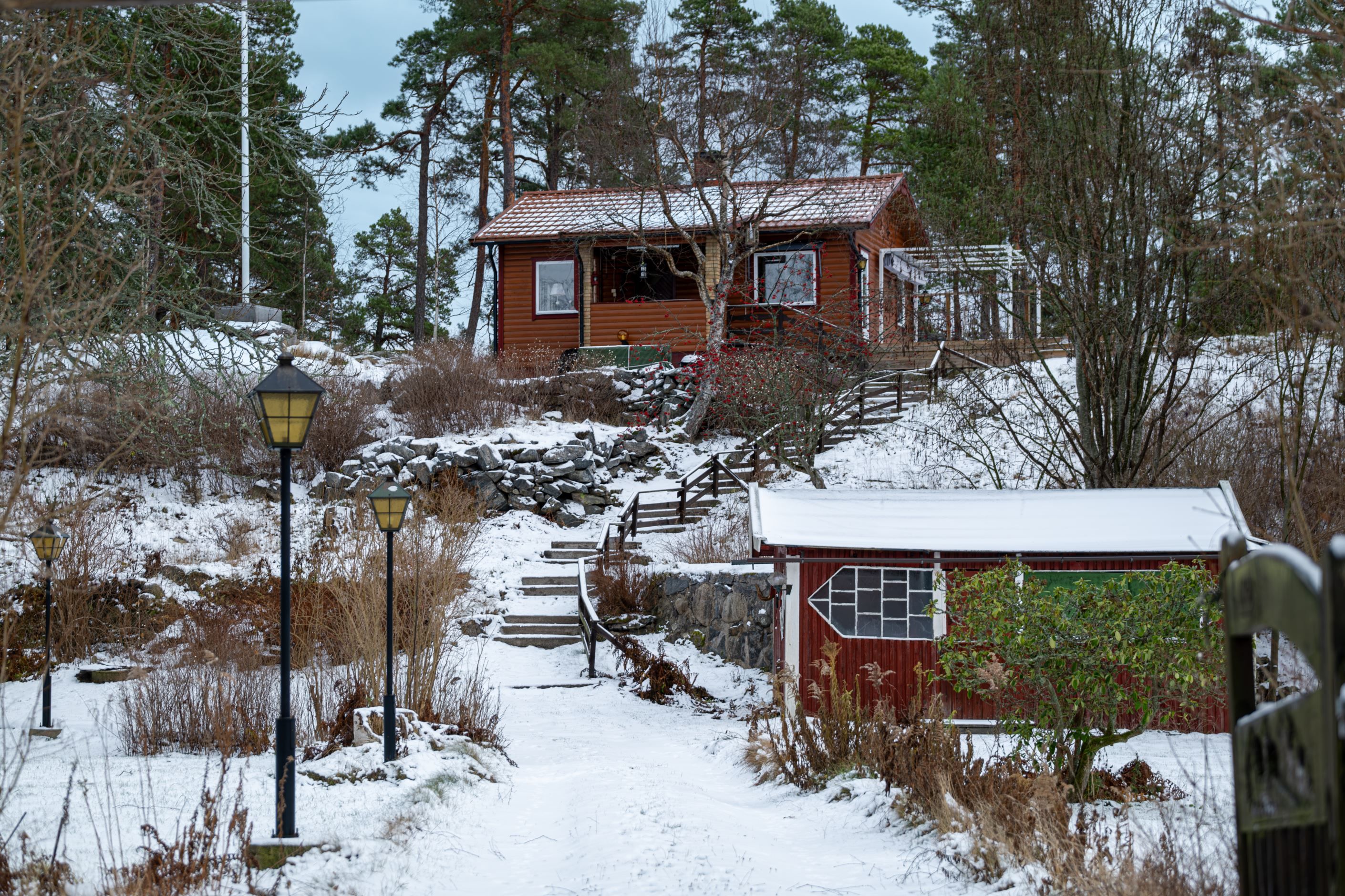 Fritidshus med högt läge