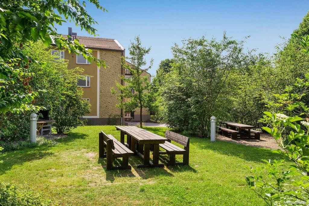 Grillplats i föreningen i sommarskrud