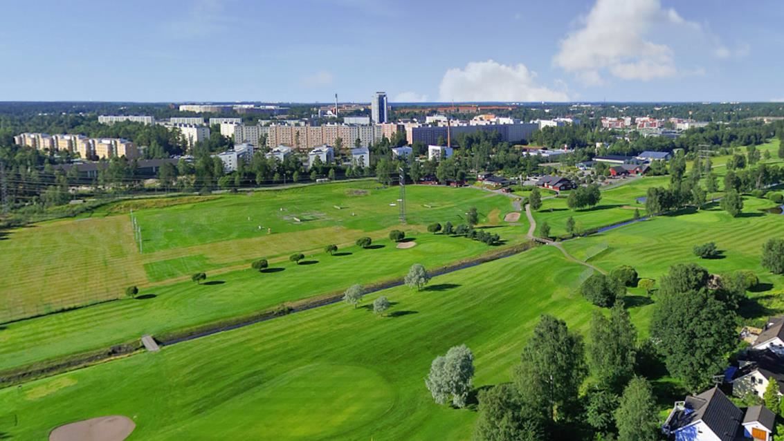 Golfbanan i Tyresö centrum