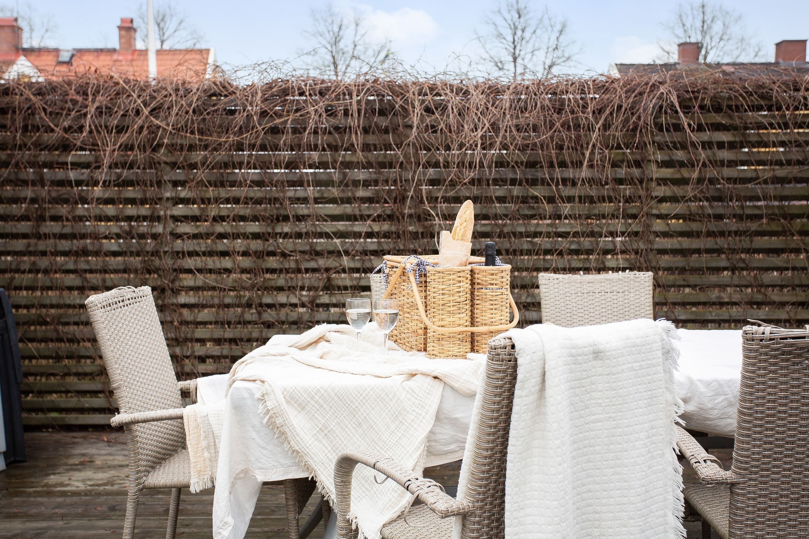 Gemensam innergård.