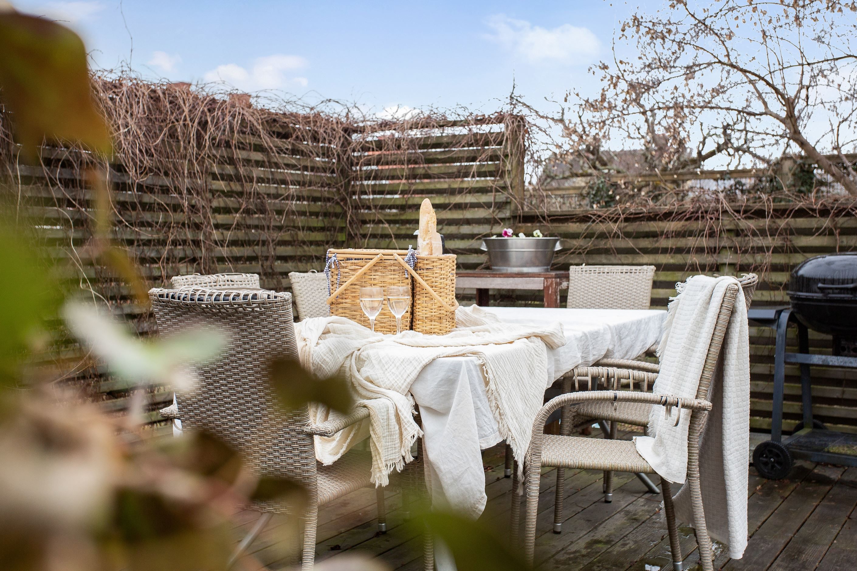 Gemensam innergård.