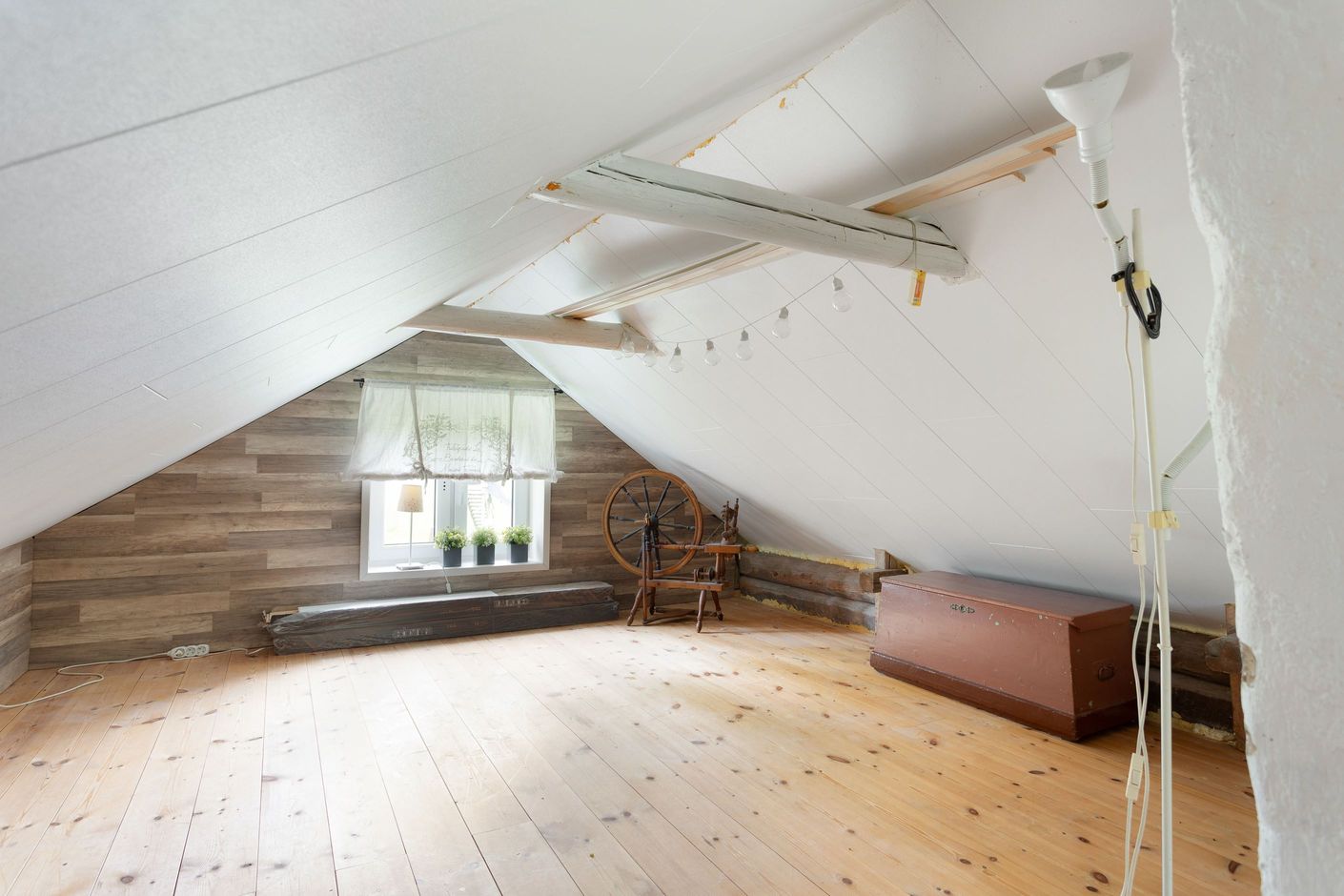 Loft med begränsad takhöjd